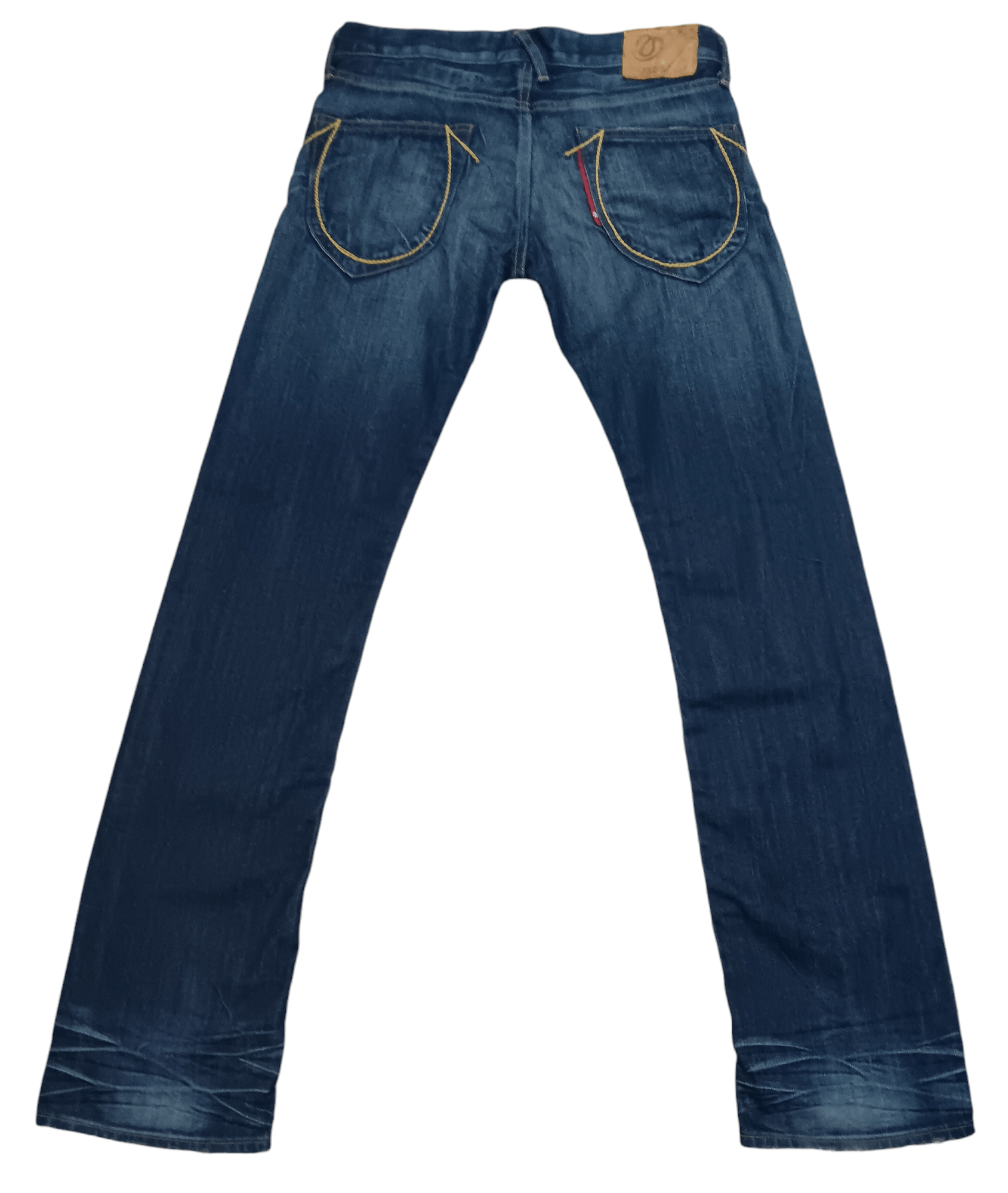 Japanese Brand × Vintage NANA-LA SELVEDGE BUTTON-FLY SEASONED FLARED JEANS Size 31" - 7 Thumbnail