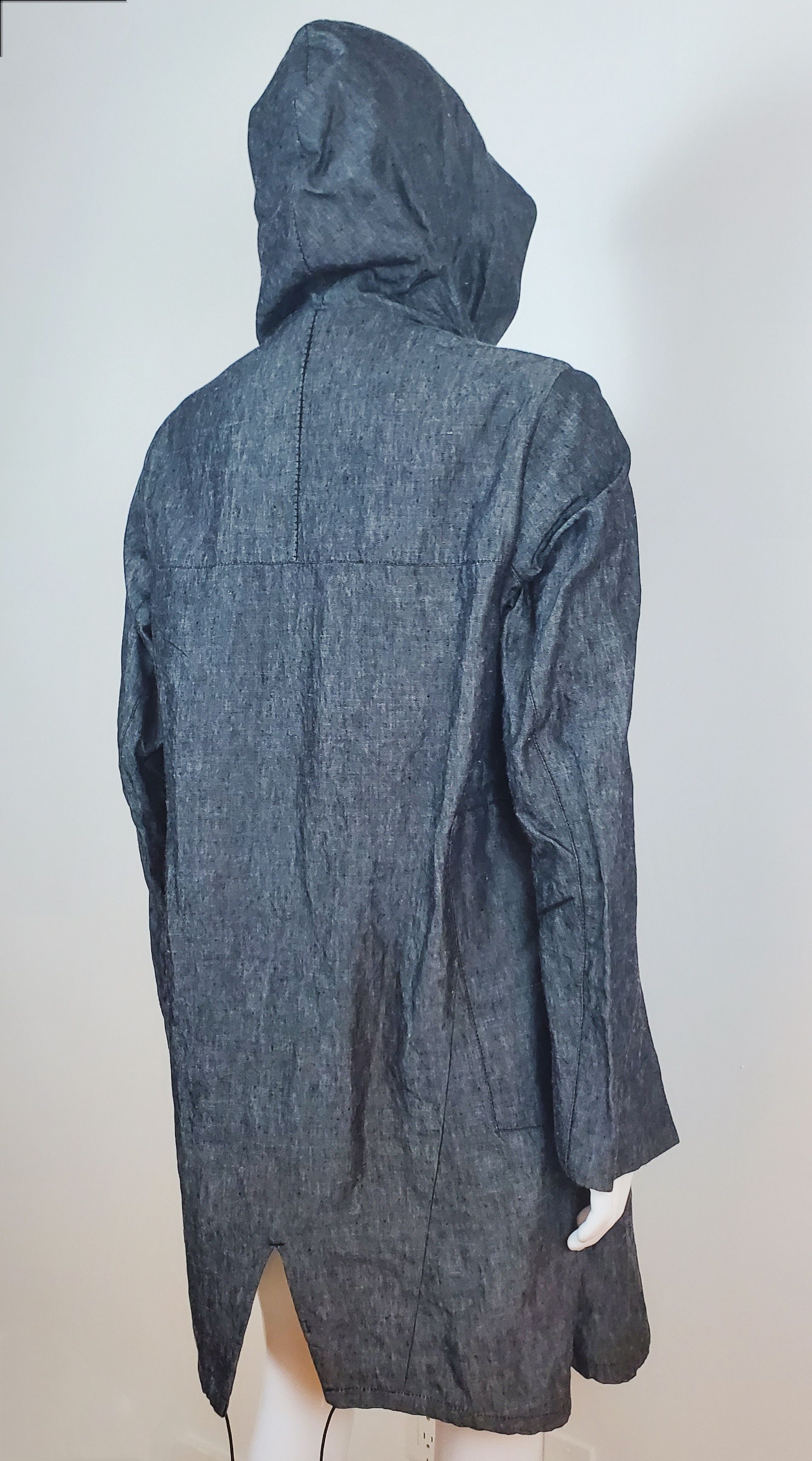 Masnada MASNADA Storm Grey Hoodie Designers Overcoat Jacket Size US M / EU 48-50 / 2 - 10 Thumbnail