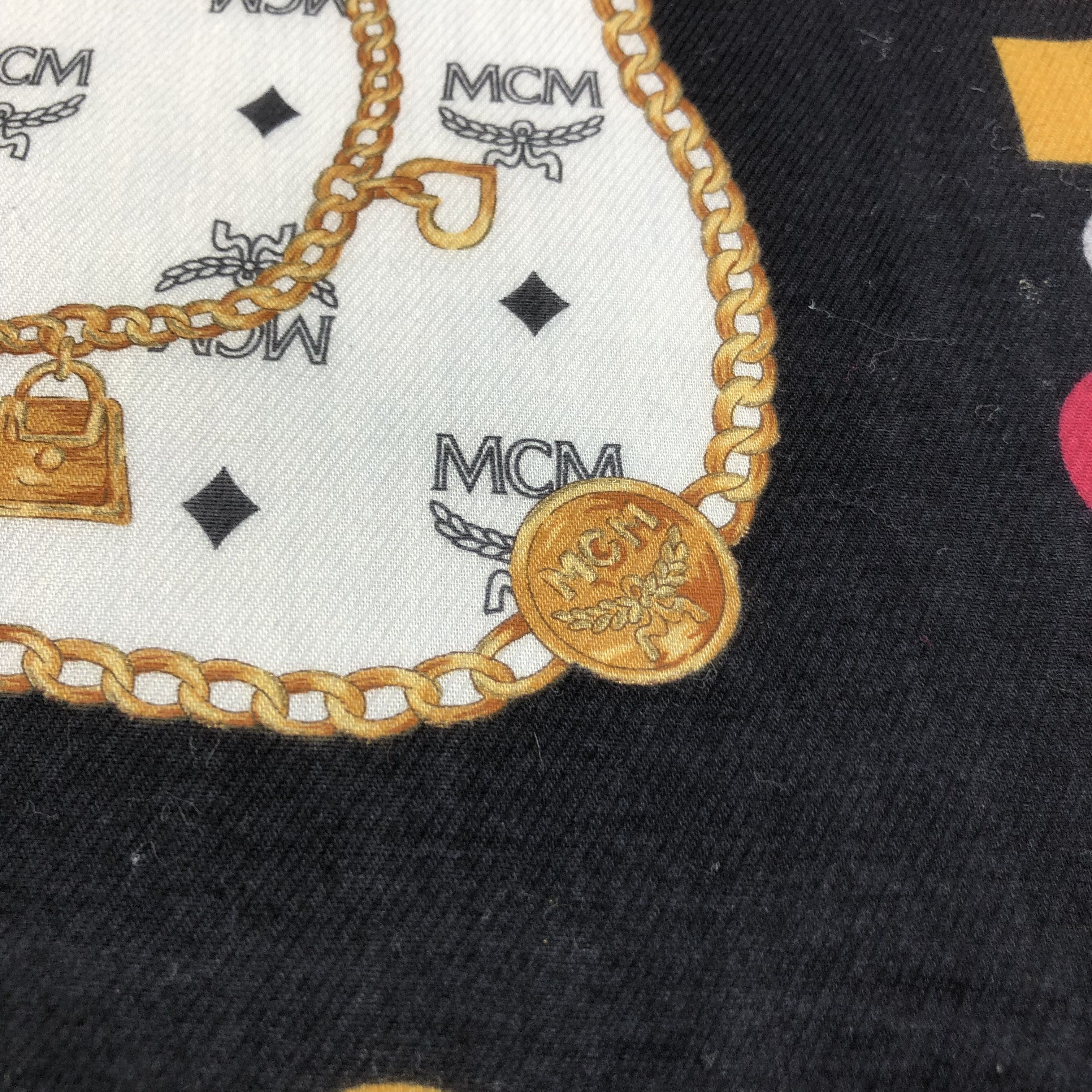 MCM MCM Handkerchief Neckerchief Bandana H1973 Size ONE SIZE - 4 Thumbnail