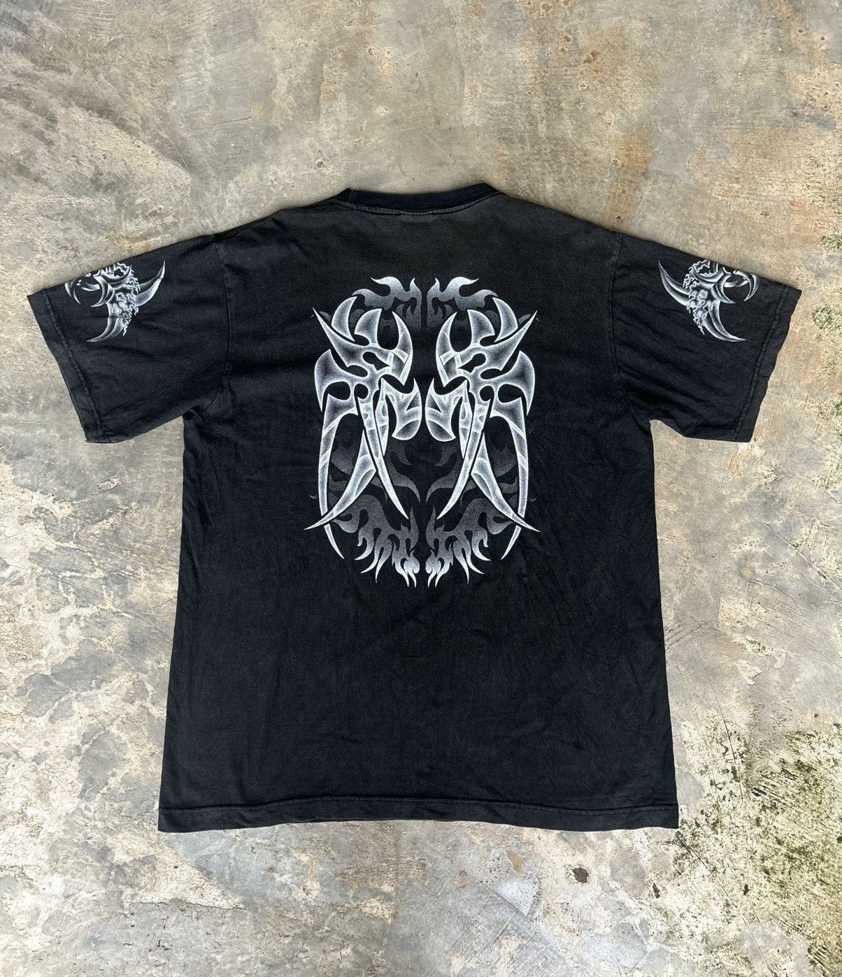 If Six Was Nine × Japanese Brand Vintage Y2k Heavy Metal Ifsixwasnine Punk Style Tshirt Size US L / EU 52-54 / 3 - 4 Thumbnail