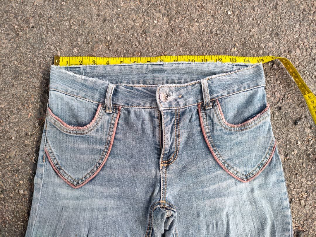 Japanese Brand VINTAGE JAPANESE WOMAN FLARE FADED JEANS DENIM PANTS Size US 30 / EU 46 - 7 Thumbnail