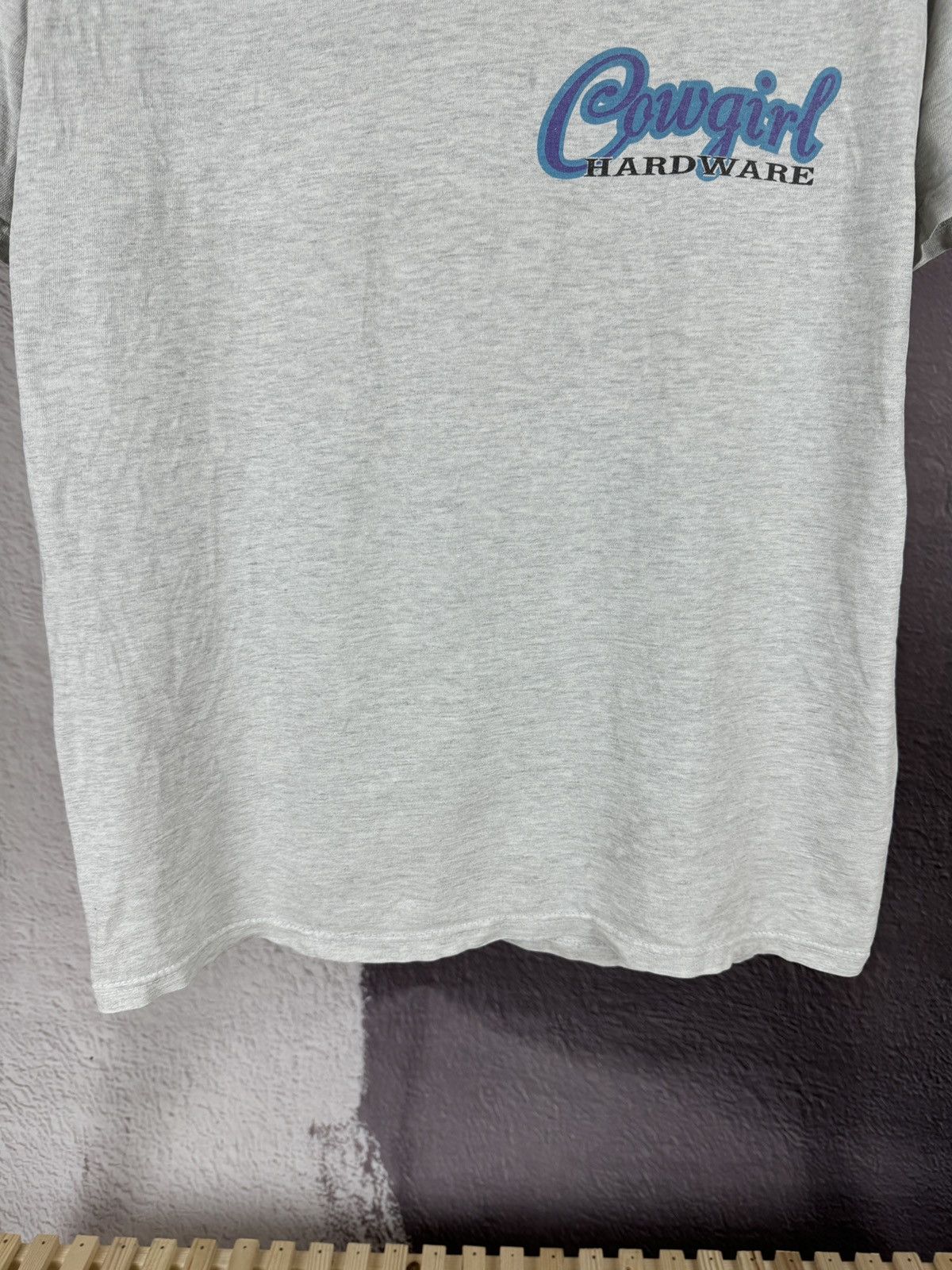 Japanese Brand Cowgirl Hardware OG vintage big logo tee shirt Size US M / EU 48-50 / 2 - 6 Thumbnail
