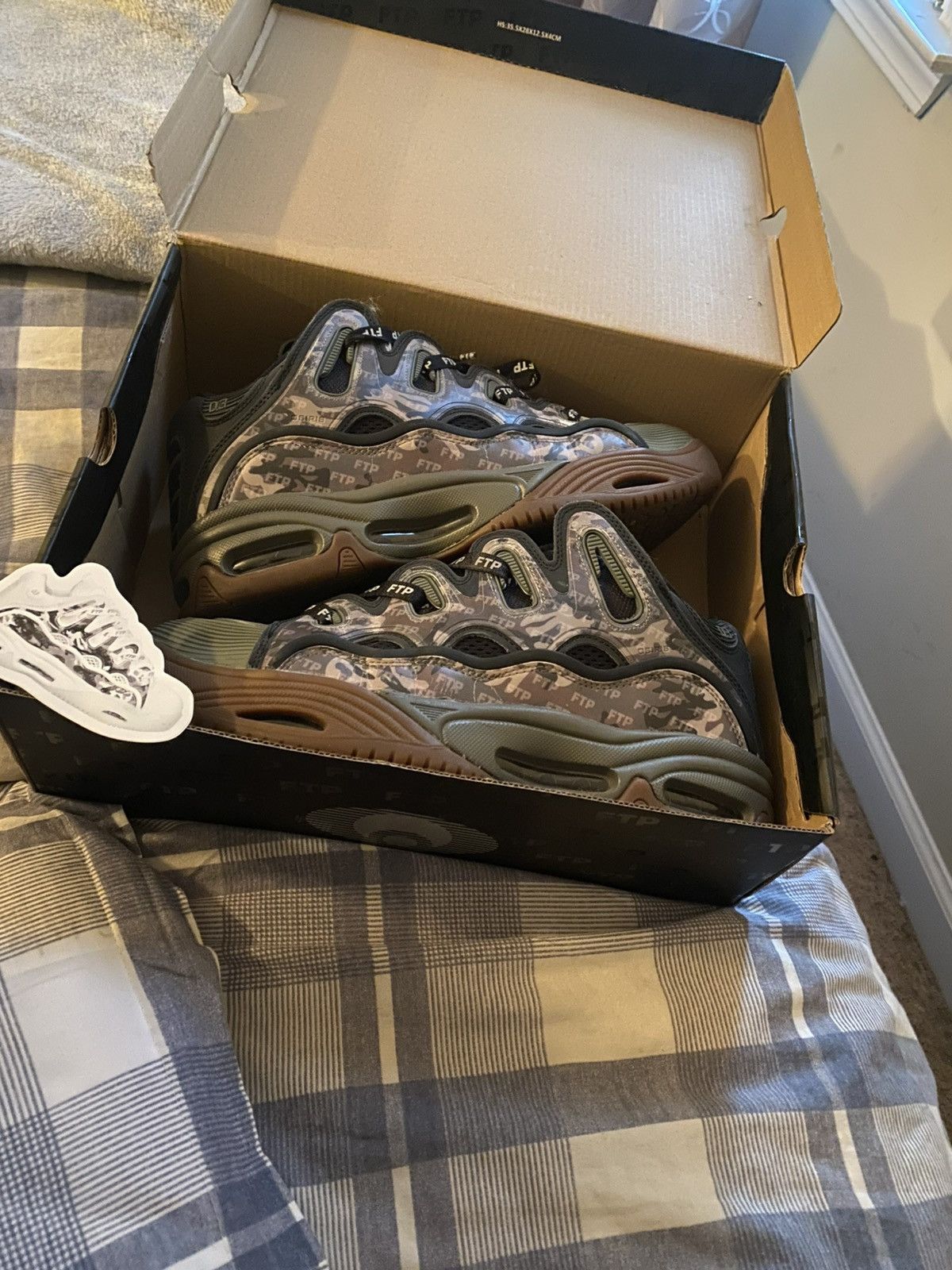 Fuck The Population × Osiris FTPxOSIRIS D3 WOODLAND Size US 12 / EU 45 - 1 Thumbnail