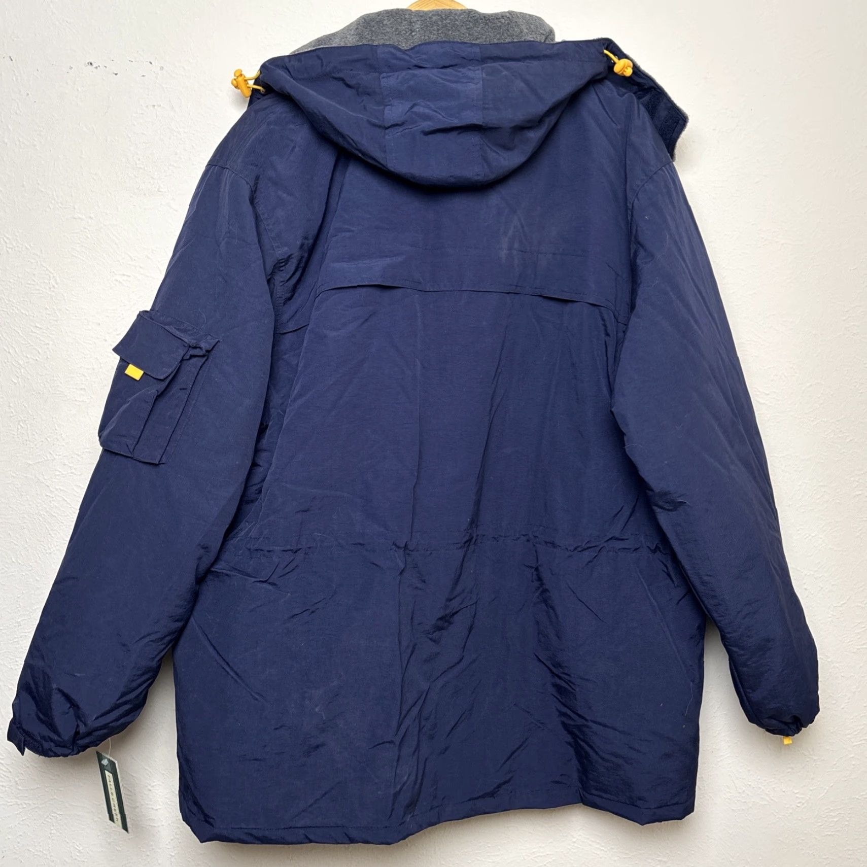 Vintage Falls Creek System Jacket Coat Removable Hood Navy Blue XL Men’s New Size XL / US 12-14 / IT 48-50 - 3 Thumbnail