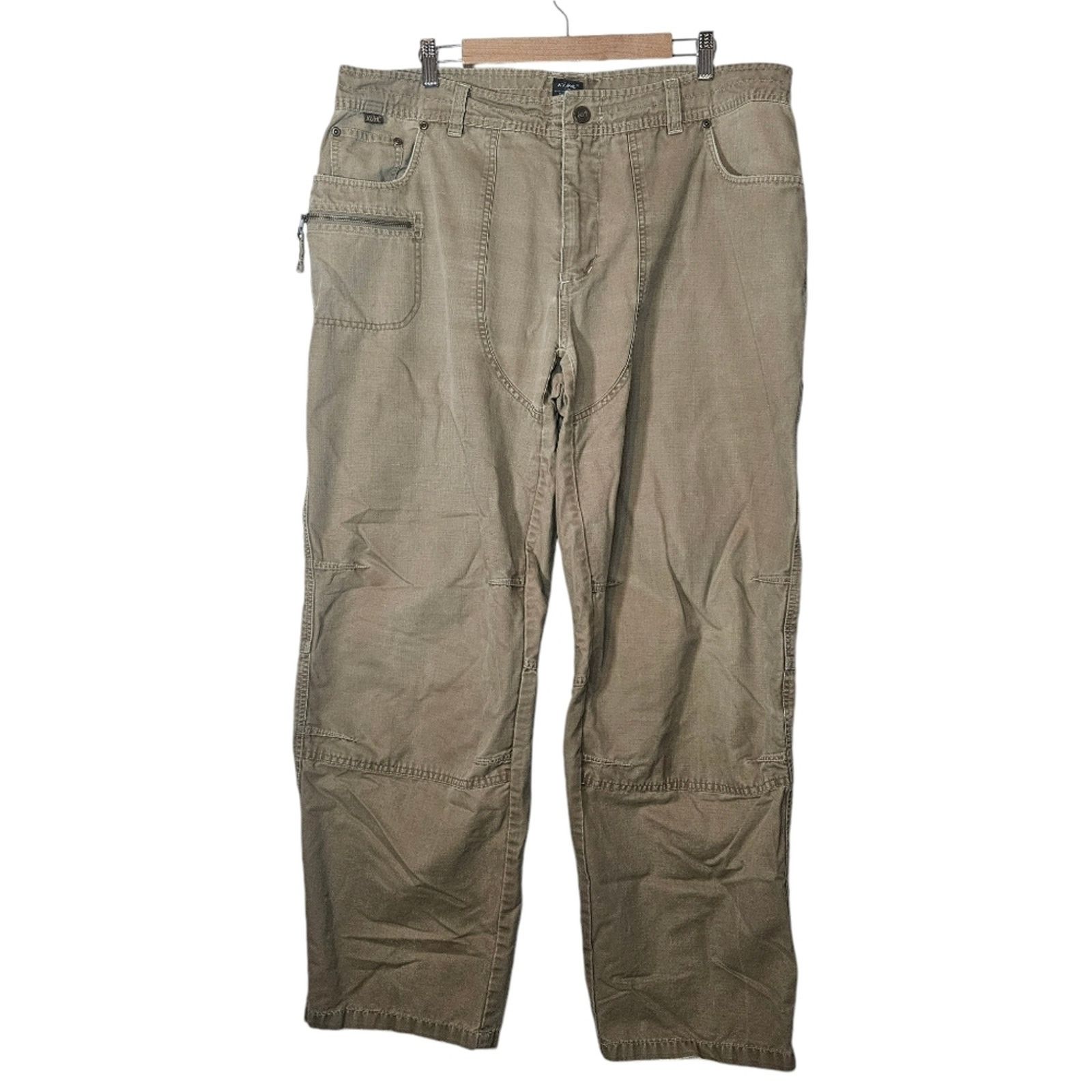 Kuhl Kuhl Men's Khaki Cargo Pants Size US 40 / EU 56 - 2 Thumbnail