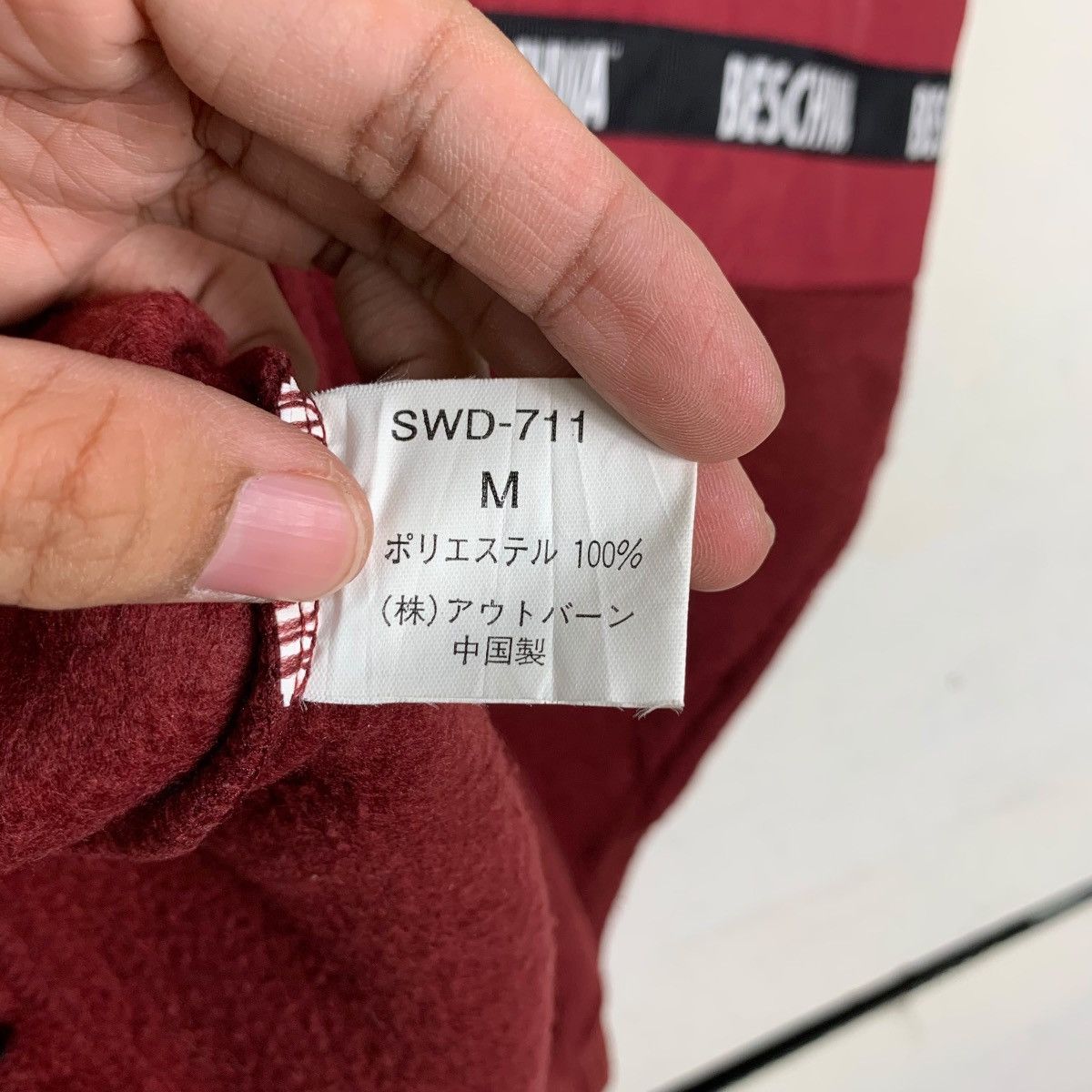 Japanese Brand BESCHWA Half Zip Pullover Hoodie Fleece #0045-C3 Size US M / EU 48-50 / 2 - 17 Thumbnail