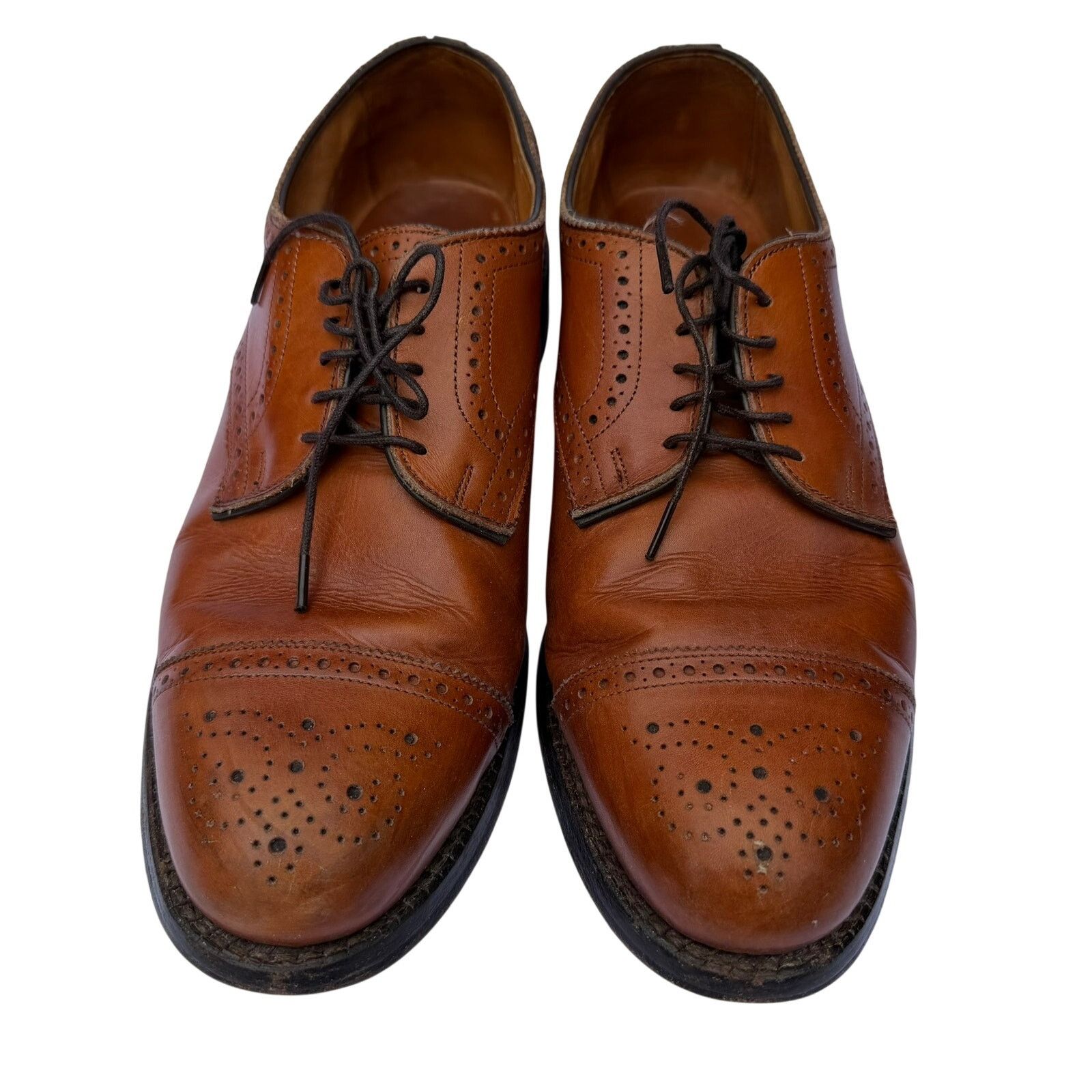 Allen Edmonds Allen Edmonds Lexington Cap Toe Oxford 10.5D Dress Shoes Size US 10.5 / EU 43-44 - 8 Thumbnail