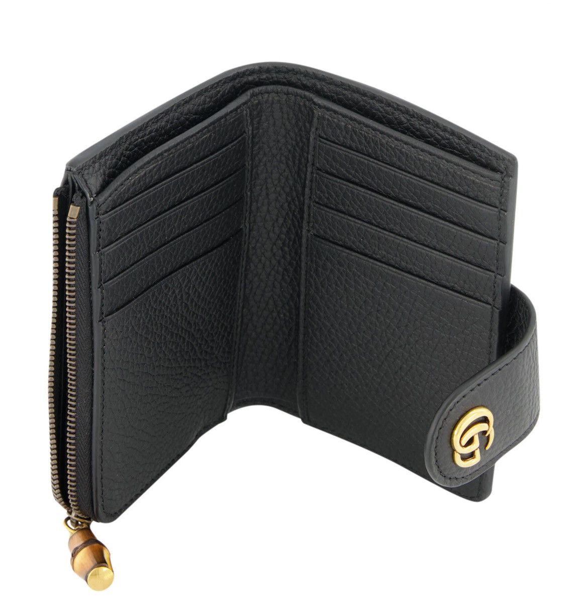 Gucci Gucci | Women's Wallet DOUBLE C WALLET with BAMBOO Size ONE SIZE - 3 Thumbnail