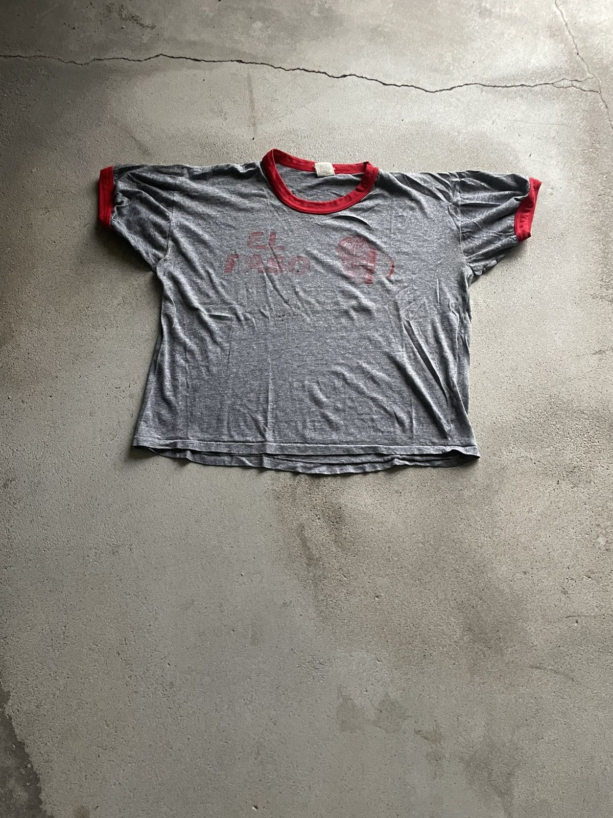 Vintage El Paso Diablos Thanken Blanken Toyota ringer