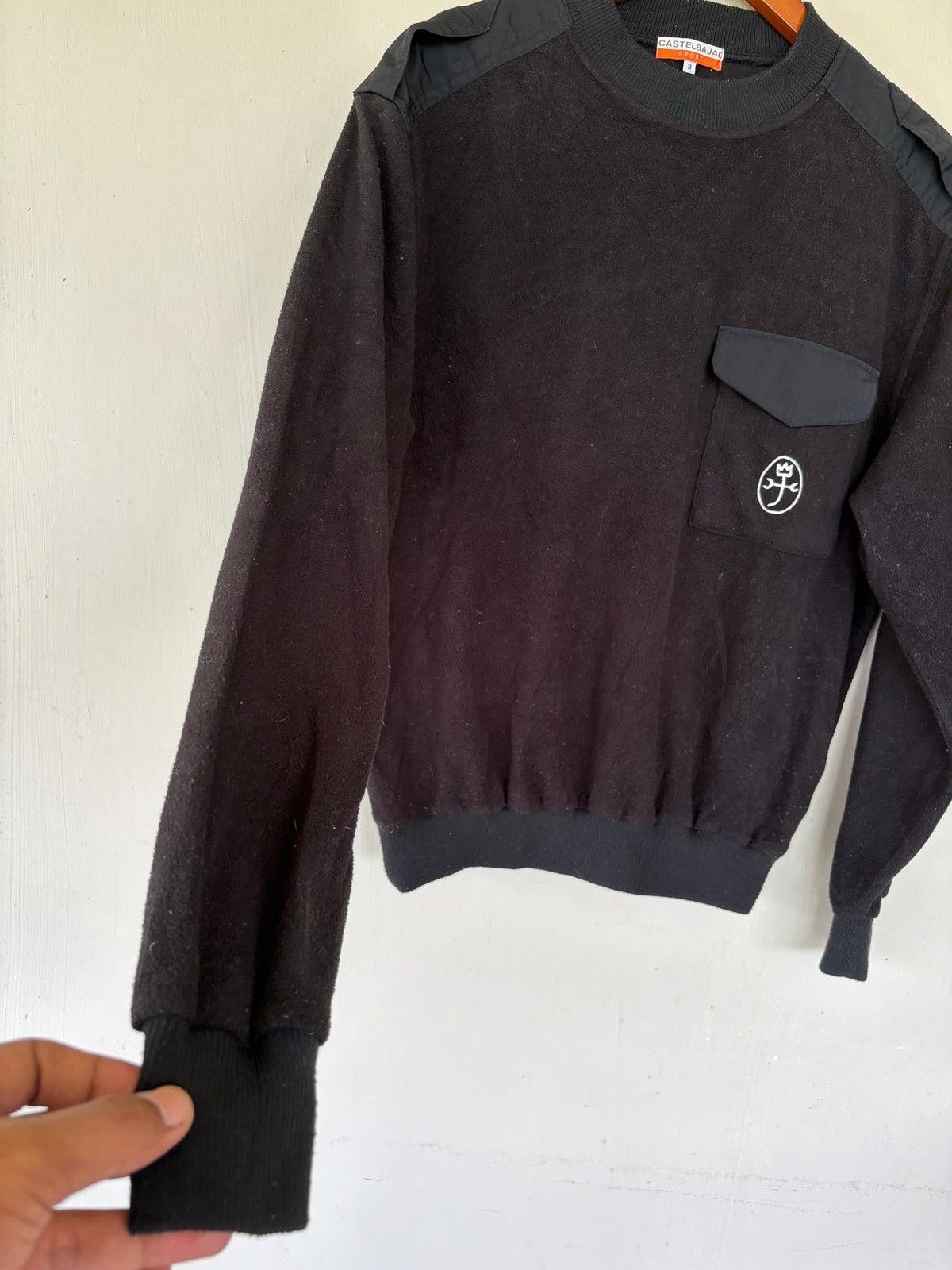 Jean Charles De Castelbajac VTG Castelbajac Sweatshirt Fleece No Fishing inProtectedArea Size US M / EU 48-50 / 2 - 2 Thumbnail