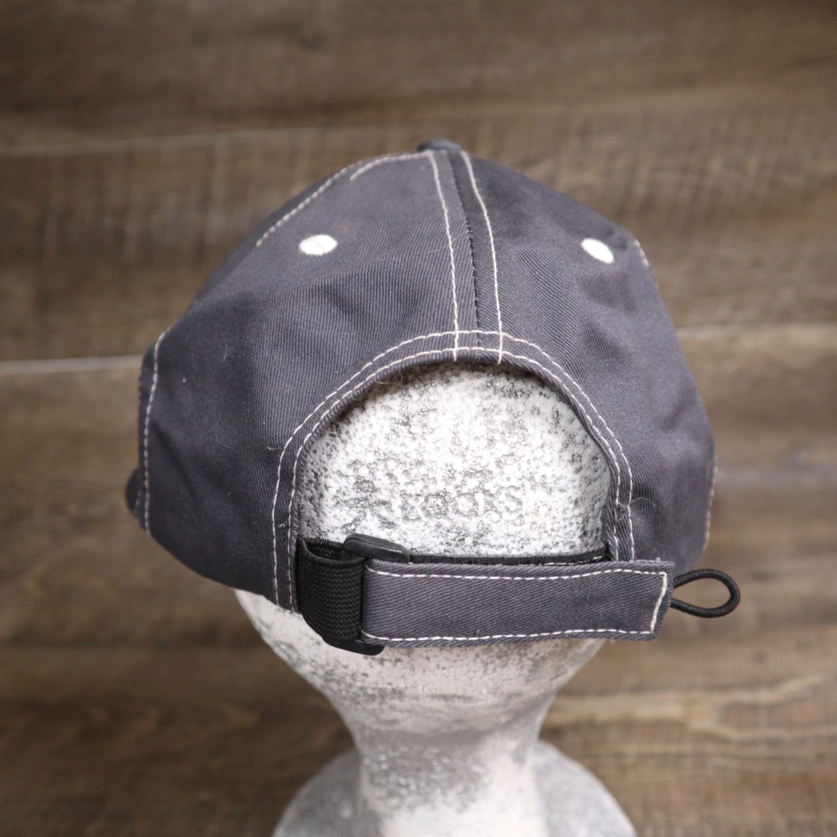 Vintage Lowes Hat Cap PermaBase Plus Cement Board National Gypsum Strapback White Gray Size ONE SIZE - 4 Thumbnail