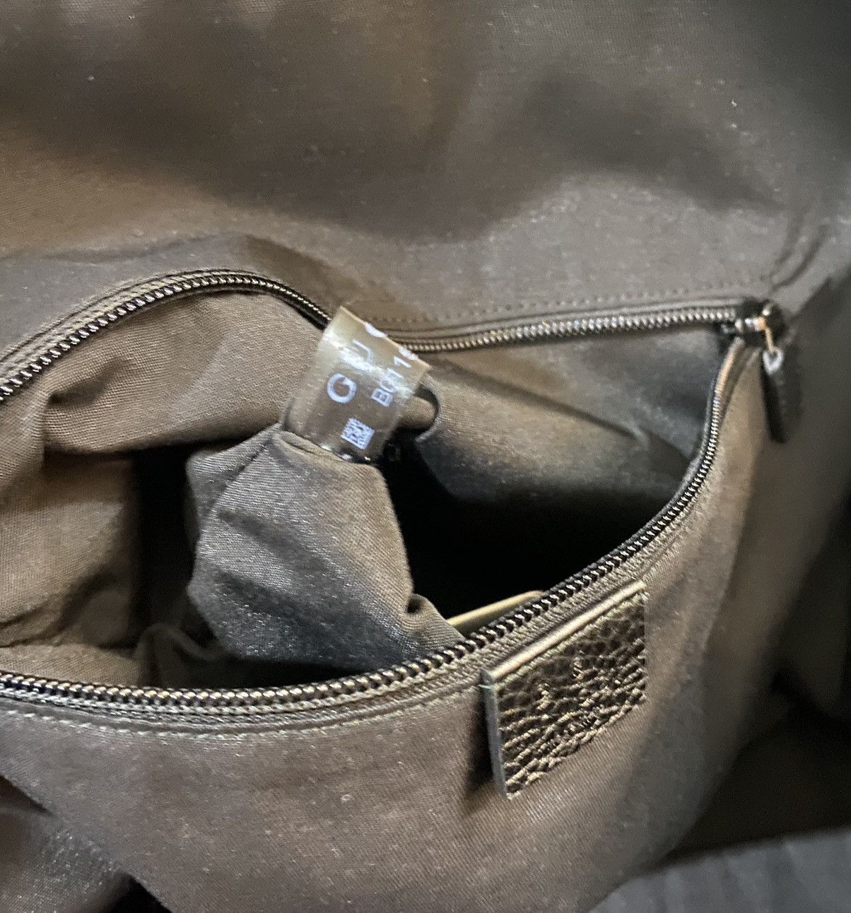 Gucci Gucci 🇮🇹 Nero GG kanvas/leather carry all bowler unisex NEW Size ONE SIZE - 15 Thumbnail