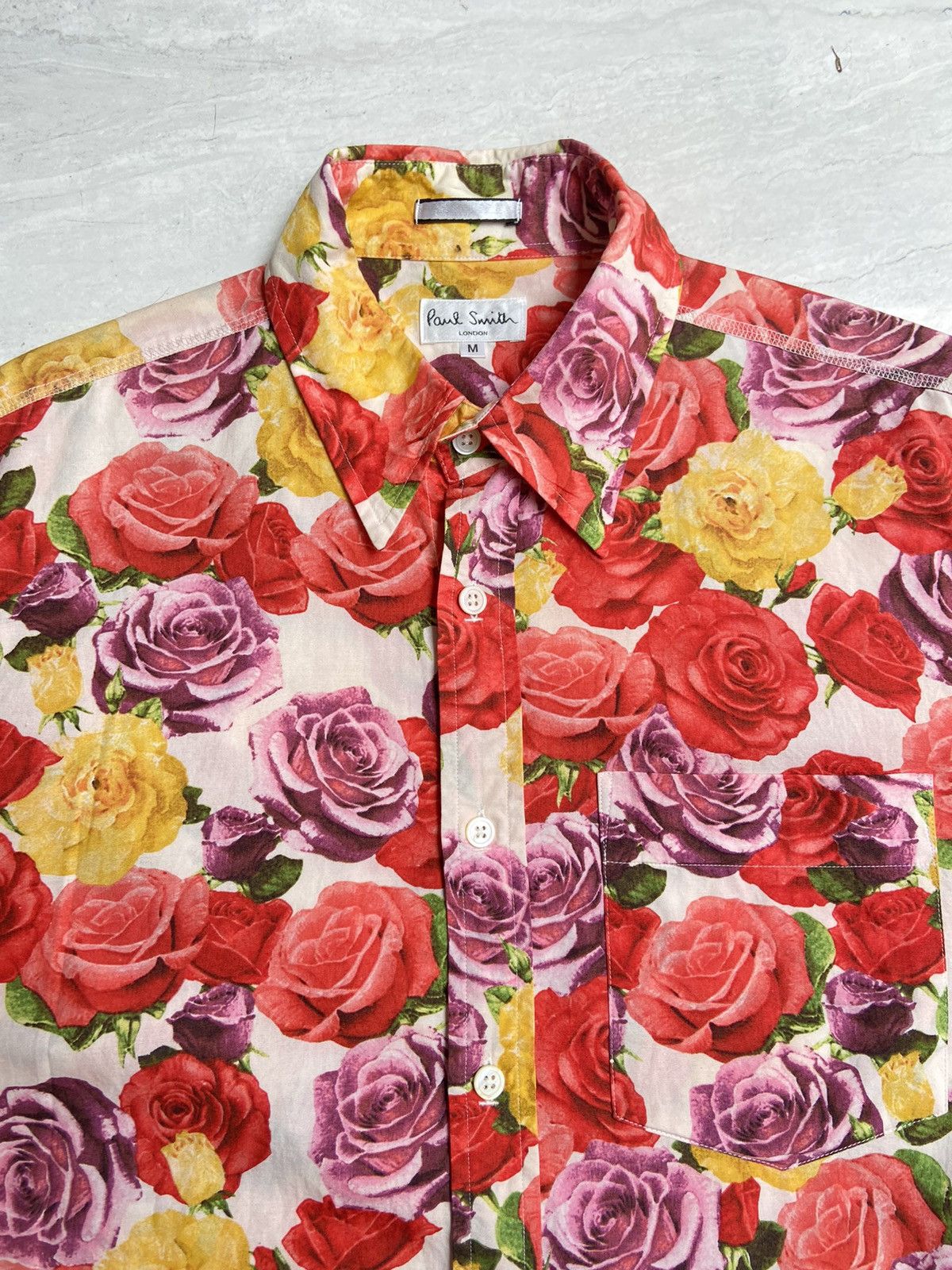 Paul Smith PAUL SMITH Motive Flower Shirt Size US S / EU 44-46 / 1 - 9 Thumbnail
