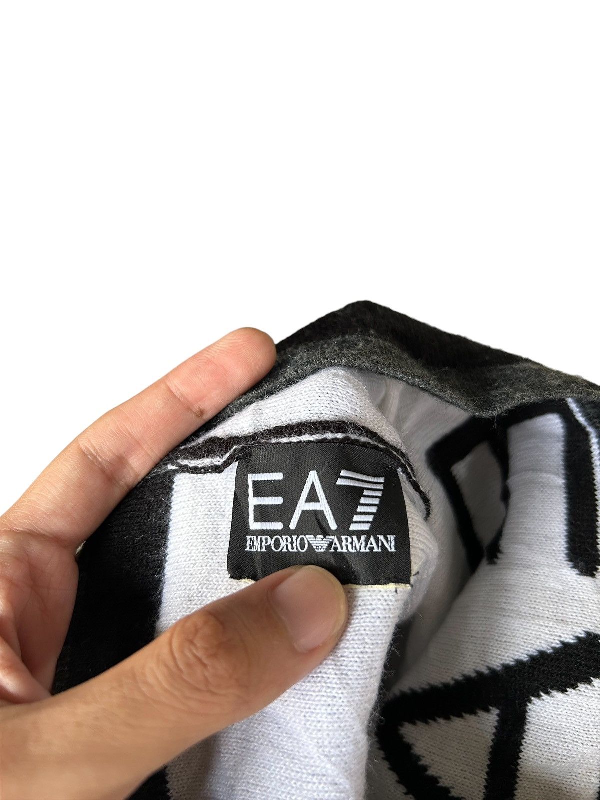 Emporio Armani × Giorgio Armani Emporio Armani Vintage Beanie Hats ☠️ Size ONE SIZE - 7 Thumbnail