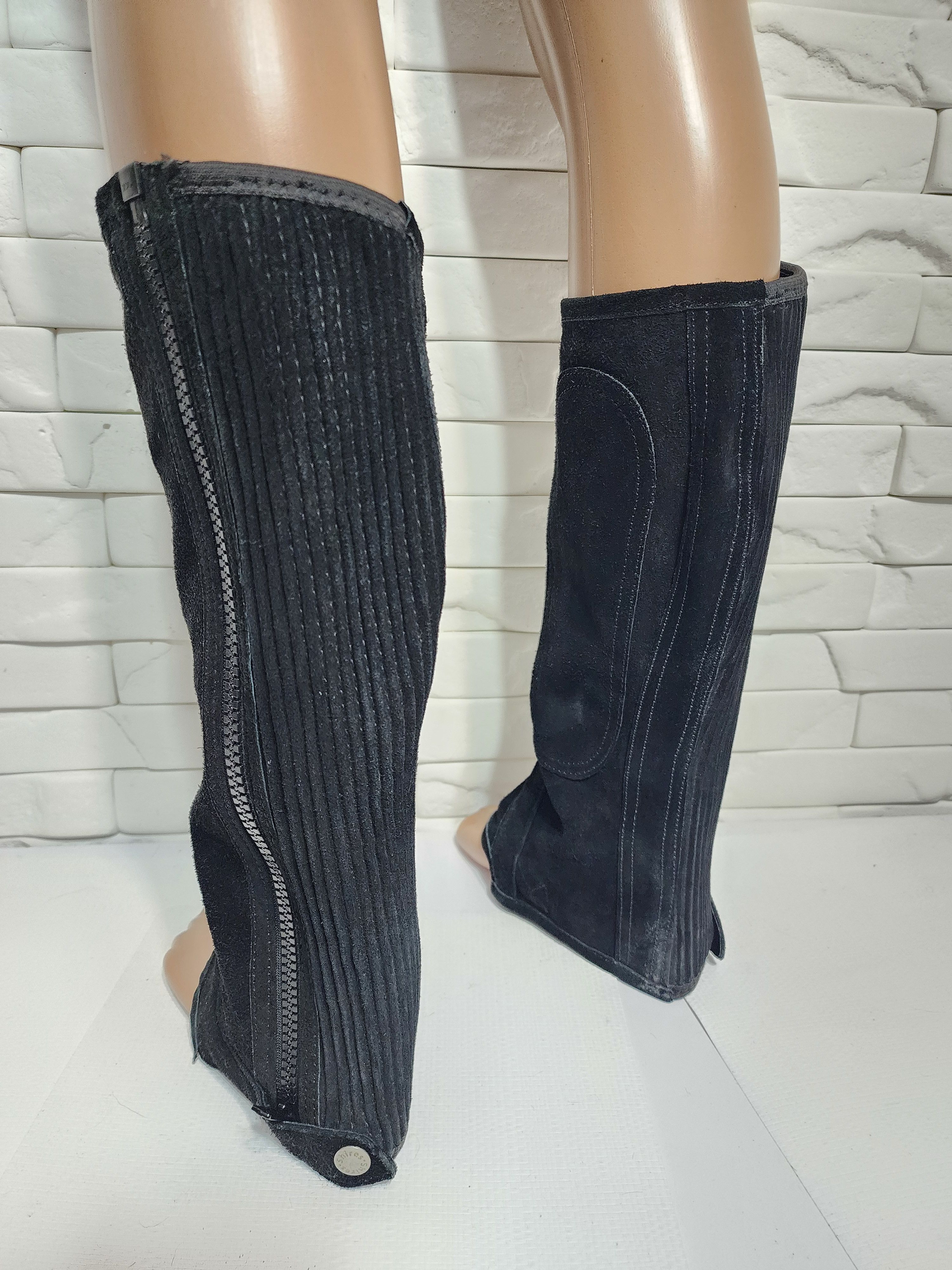 Uniqlo Reliable Women's Leggings.Leather Leggings. Size 27" / US 4 / IT 40 - 2 Thumbnail