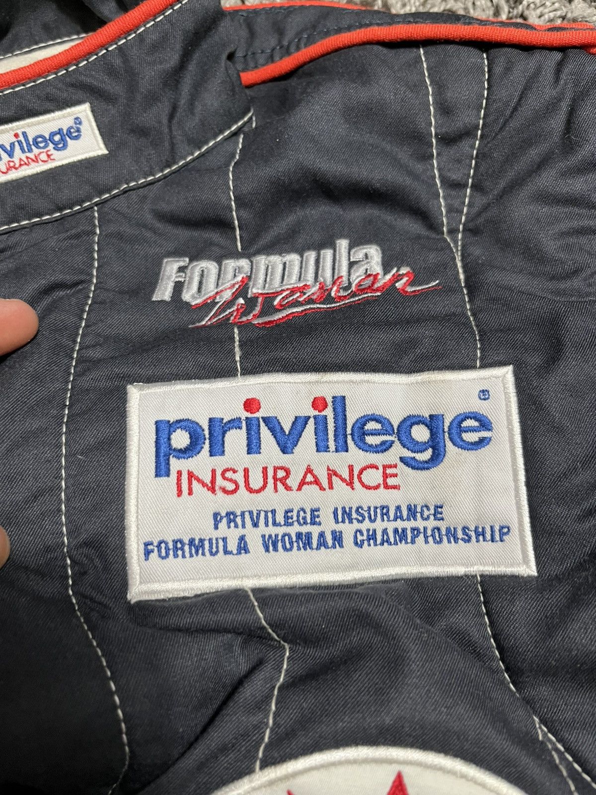Formula 1 WORN SUIT 2004 FORMULA 1 JULIETTE THURSTON RACING F1 Size 30" / US 8 / IT 44 - 9 Thumbnail