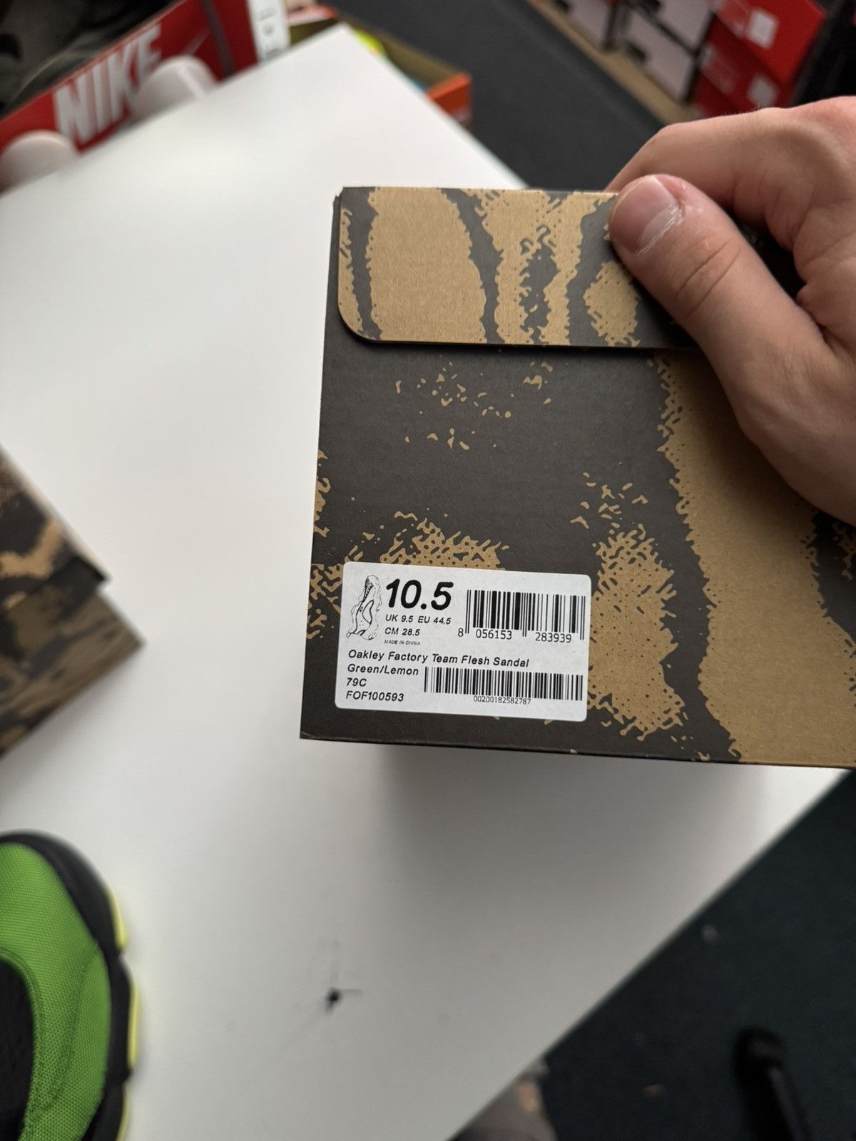 Oakley Oakley Factory Team Flash sandal Size US 10.5 / EU 43-44 - 7 Thumbnail