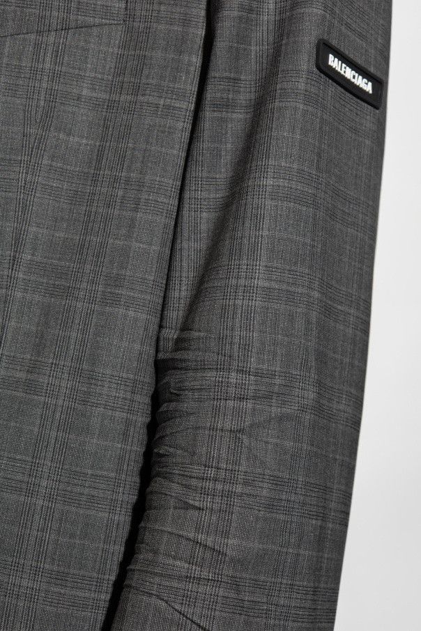 Balenciaga o1mt1gz0924 Washed SB Jacket in Grey Size US S / EU 44-46 / 1 - 5 Thumbnail