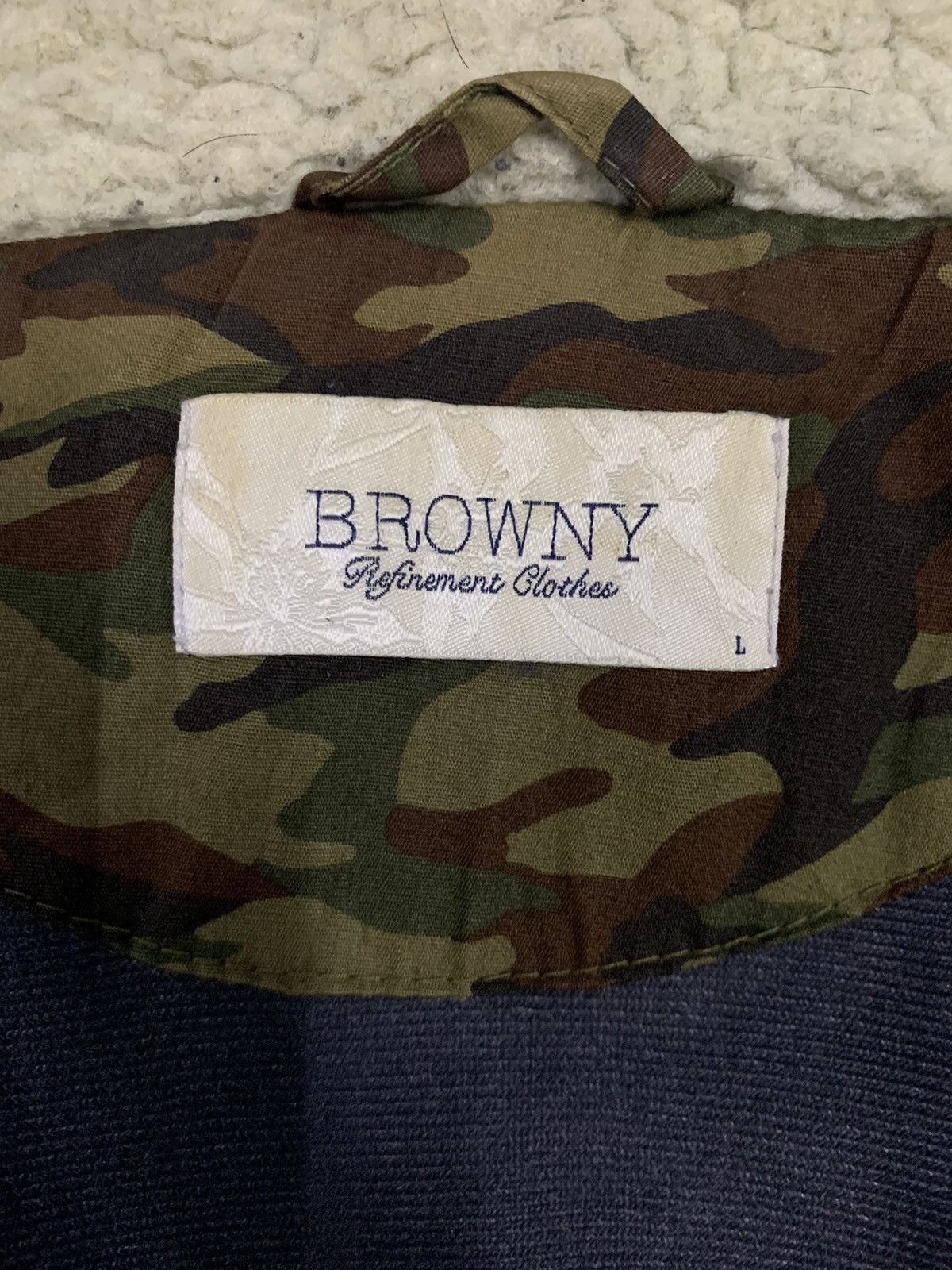 Japanese Brand Japanese Brand Y2K Browny FullZip Sherpa Lined Hooded Jacket Size US M / EU 48-50 / 2 - 17 Thumbnail