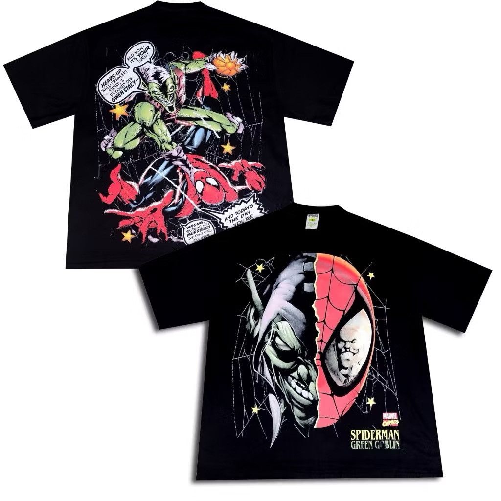 Anime × Marvel Comics 🕸️ltd🕸️goblin spiderman Size US L / EU 52-54 / 3 - 7 Thumbnail