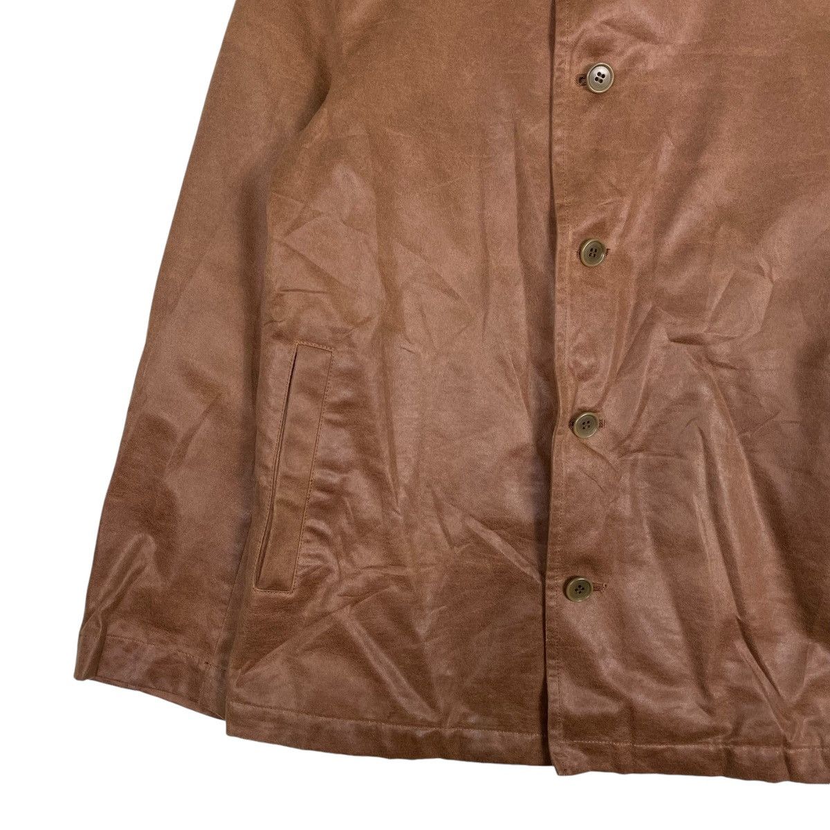 Japanese Brand × Melrose × Vintage 💥MELROSE RICH BROWN BUTTON JACKET Size US M / EU 48-50 / 2 - 3 Thumbnail