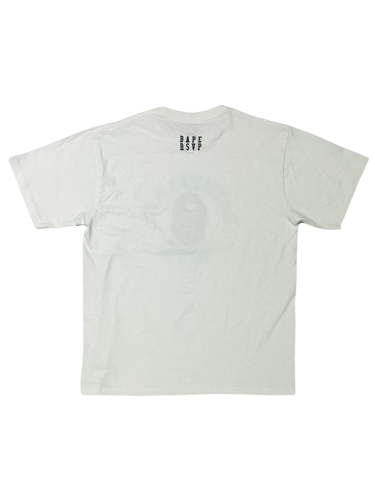 Bape BAPE x RSVP College Tee White Size US XL / EU 56 / 4 - 2 Thumbnail