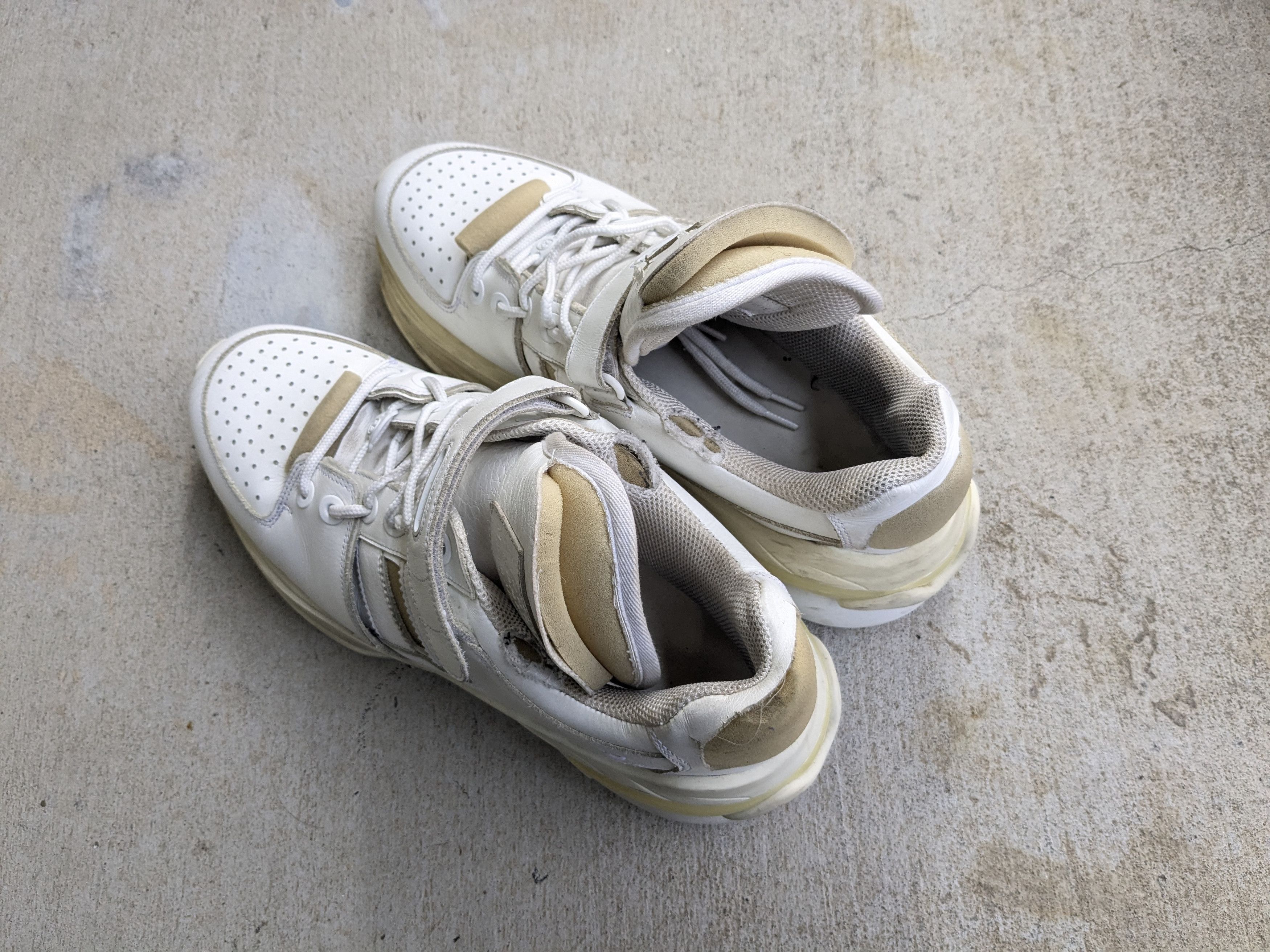 Maison Margiela Maison Margiela Retrofit Sneakers White 12 45 Leather Size US 12 / EU 45 - 9 Thumbnail