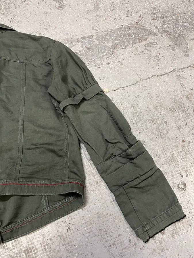 Marithe + Francois Girbaud SS2013 Marithé + François Girbaud Green Buttoned Light Jacket Size S / US 4 / IT 40 - 6 Thumbnail
