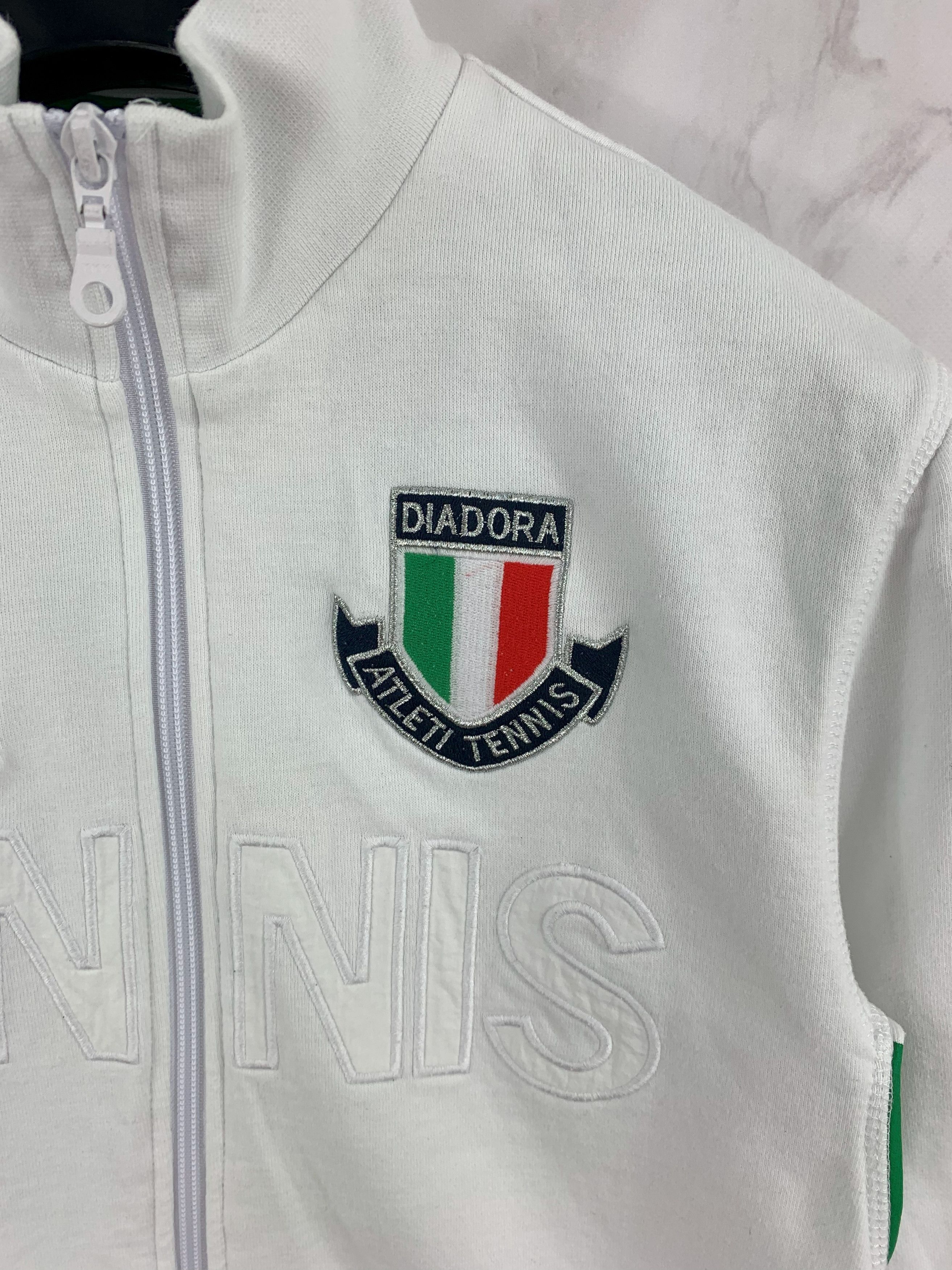 Diadora Diadora Italy TSK Malmen Tennis Track Jacket Size S Size US S / EU 44-46 / 1 - 8 Thumbnail