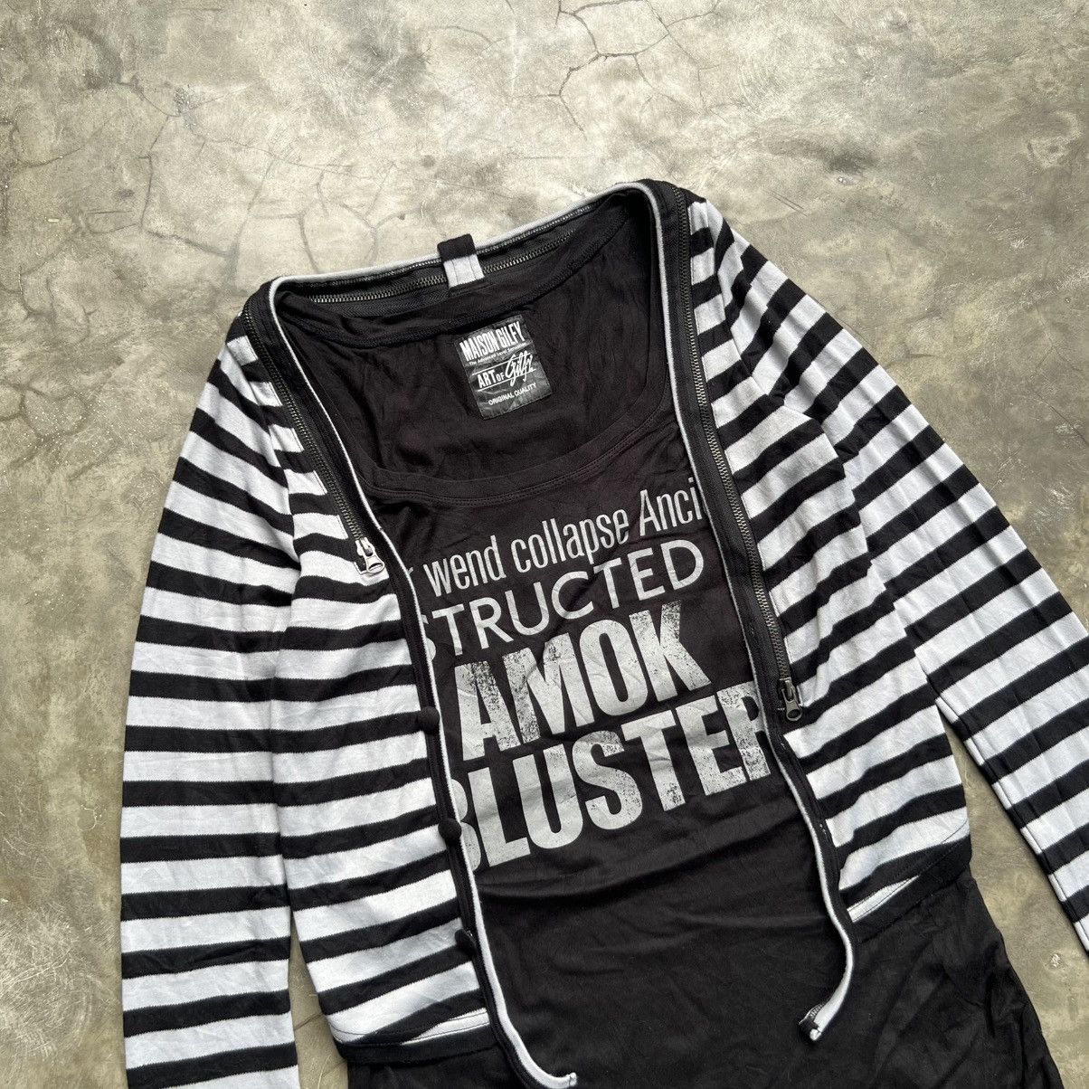 14th Addiction 2000s Maison Gilfy Vkei Style Double Layer Longsleeve Shirt Size US M / EU 48-50 / 2 - 3 Thumbnail