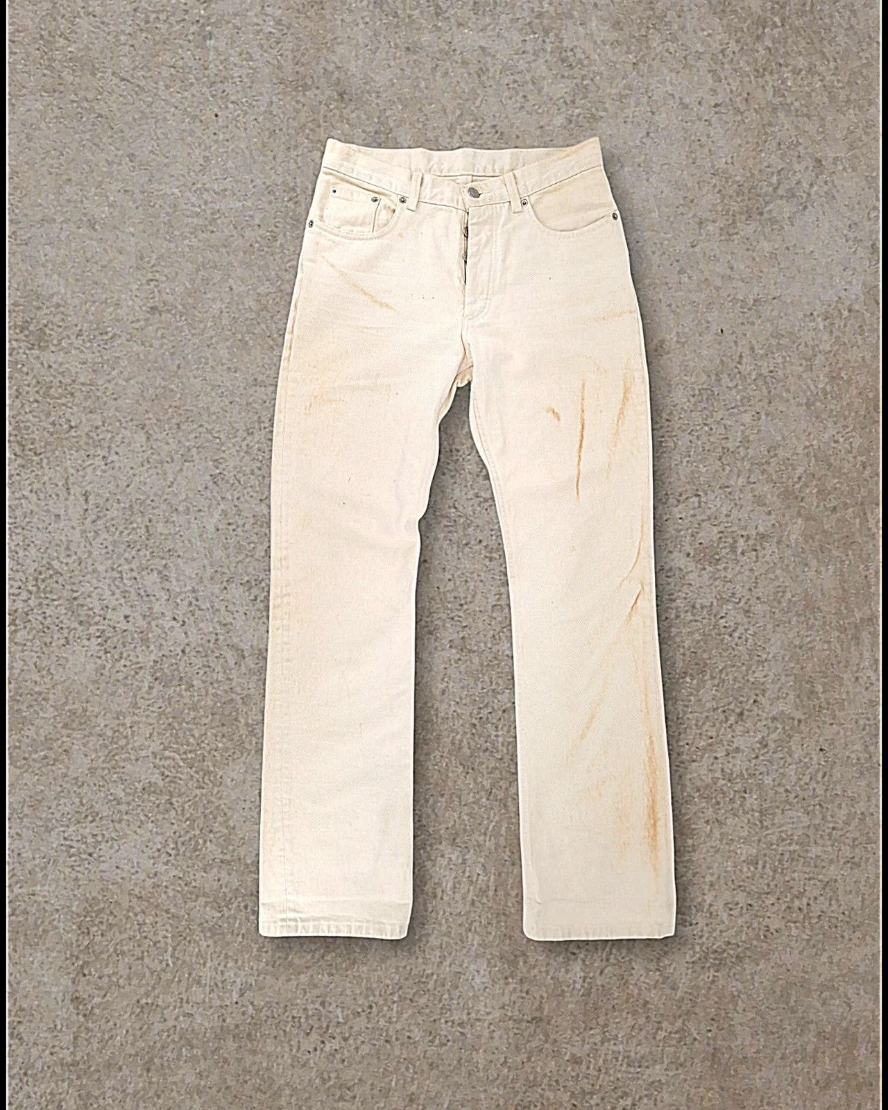 Helmut Lang AW98 Flamethrower Jeans Size US 29 - 1 Thumbnail