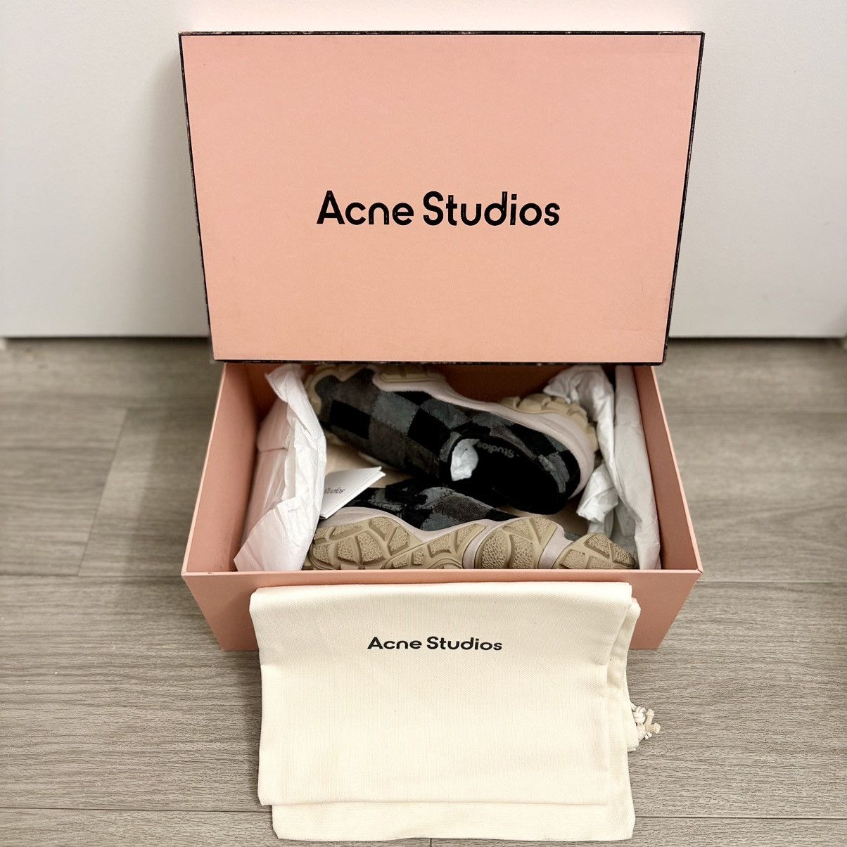 Acne Studios Acne Studios Boltzer Patchwork Sneakers NWT Size US 7 / IT 37 - 8 Thumbnail