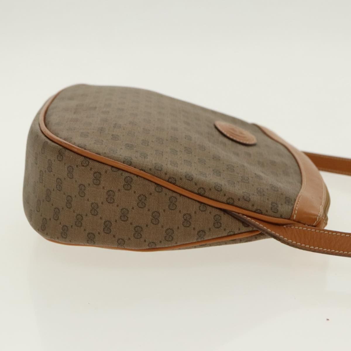 Gucci GUCCI Micro GG Canvas Shoulder Bag Beige Gold 007 87 007 87 Size ONE SIZE - 4 Thumbnail