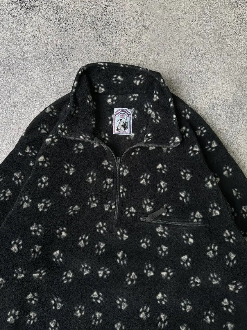 Jack Wolfskin Vintage Jack Wolfskin Multilogo Fleece Sweatshirt Size US M / EU 48-50 / 2 - 9 Thumbnail