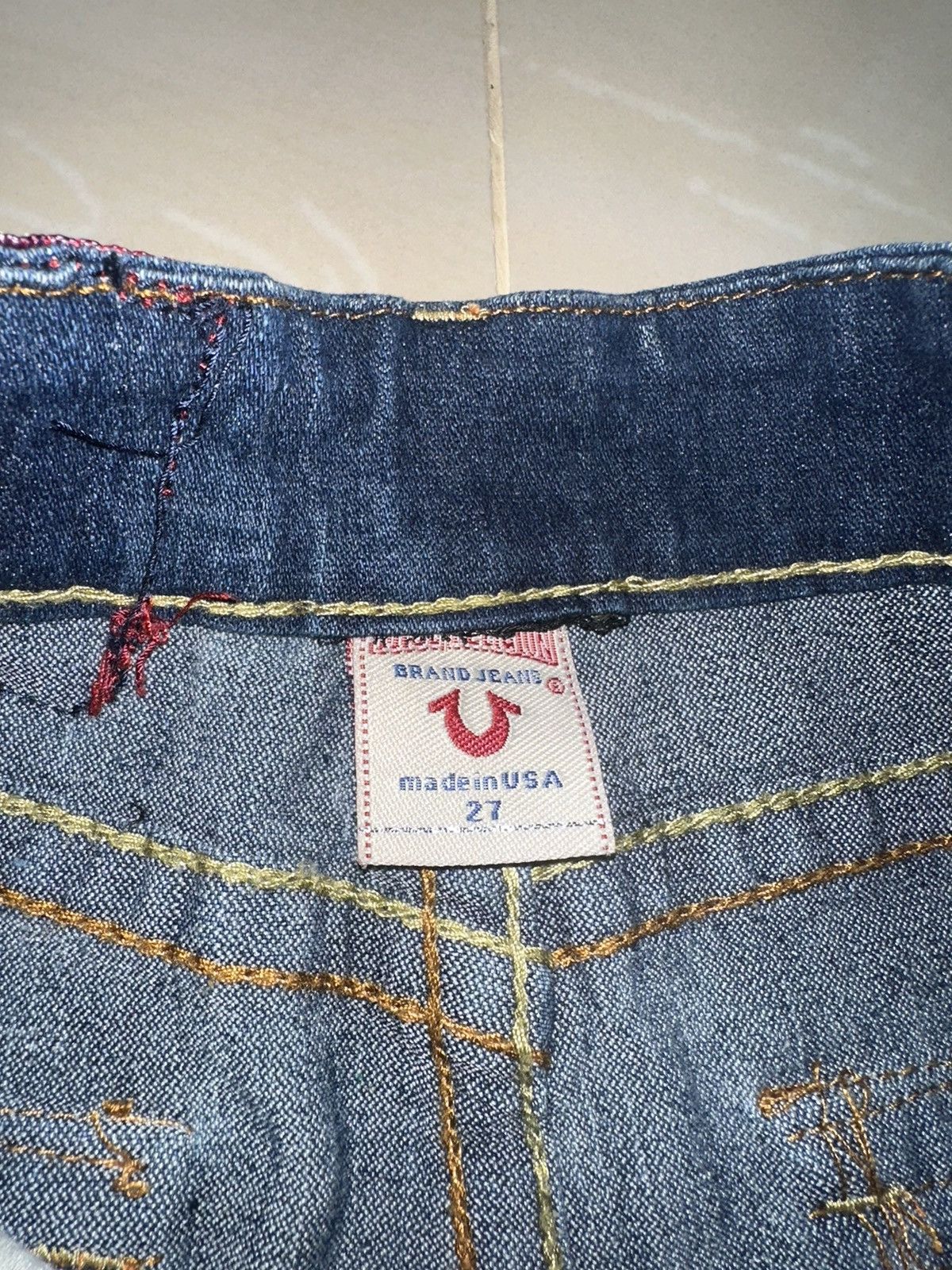 True Religion × Vintage True Religion mini skirt Size 27" / US 4 / IT 40 - 6 Thumbnail