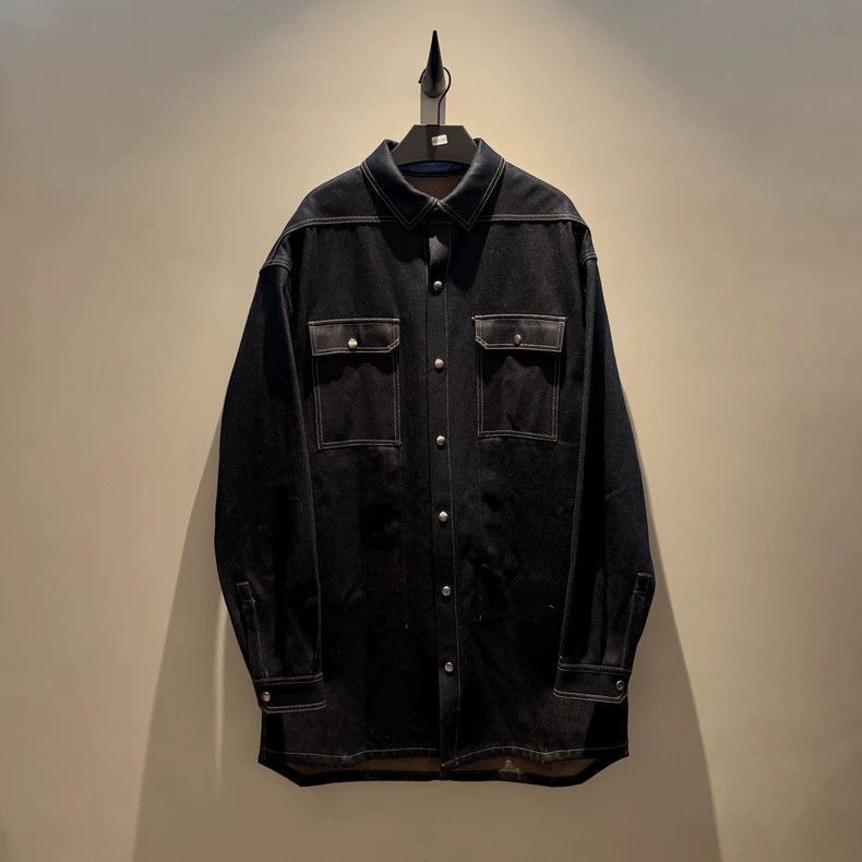 Rick Owens Rick Owens denim jacket-2506 Size US M / EU 48-50 / 2 - 1 Thumbnail