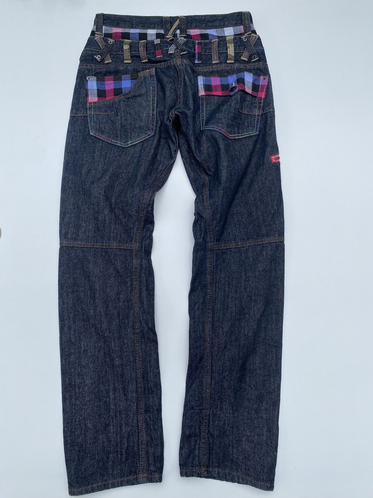 Japanese Brand Vtg Dominate Handcrafted Denim Double Waist Size US 32 / EU 48 - 2 Thumbnail