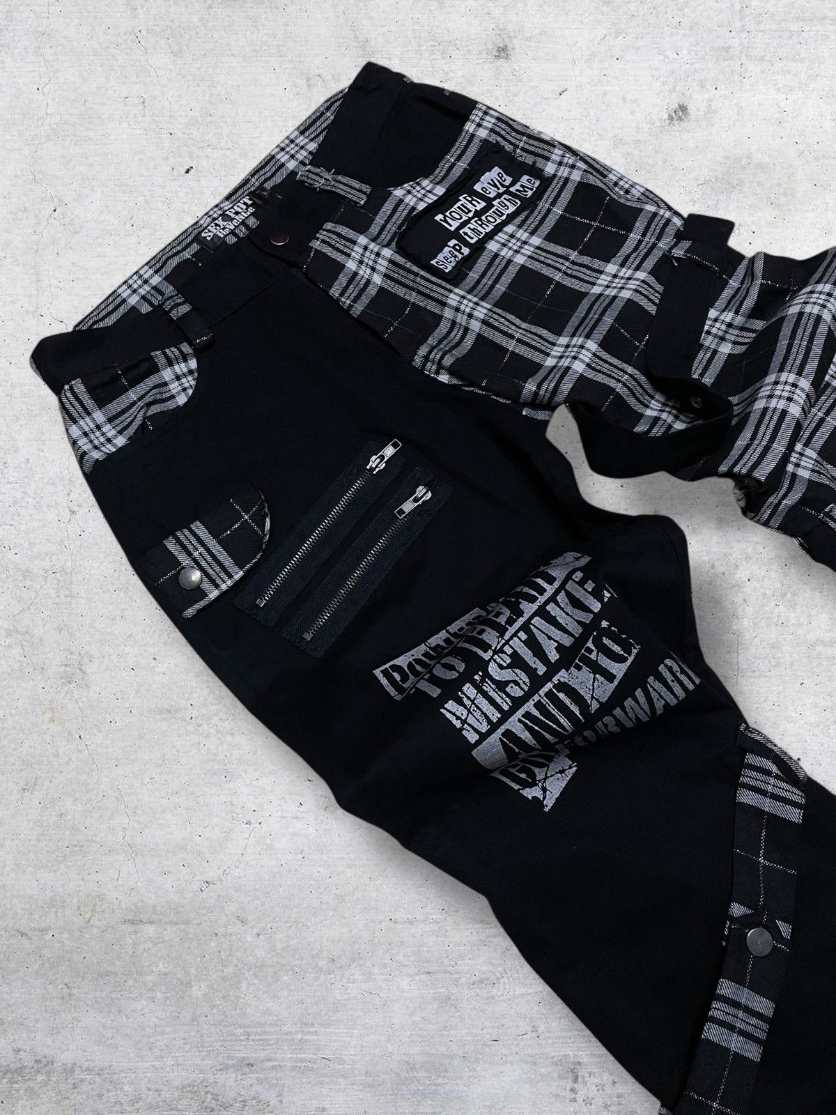 Hysteric Glamour VINTAGE SEX PORT JAPAN DESIGNER 90S BONDAGE PUNK DIVISION OG Size US 29 - 7 Thumbnail