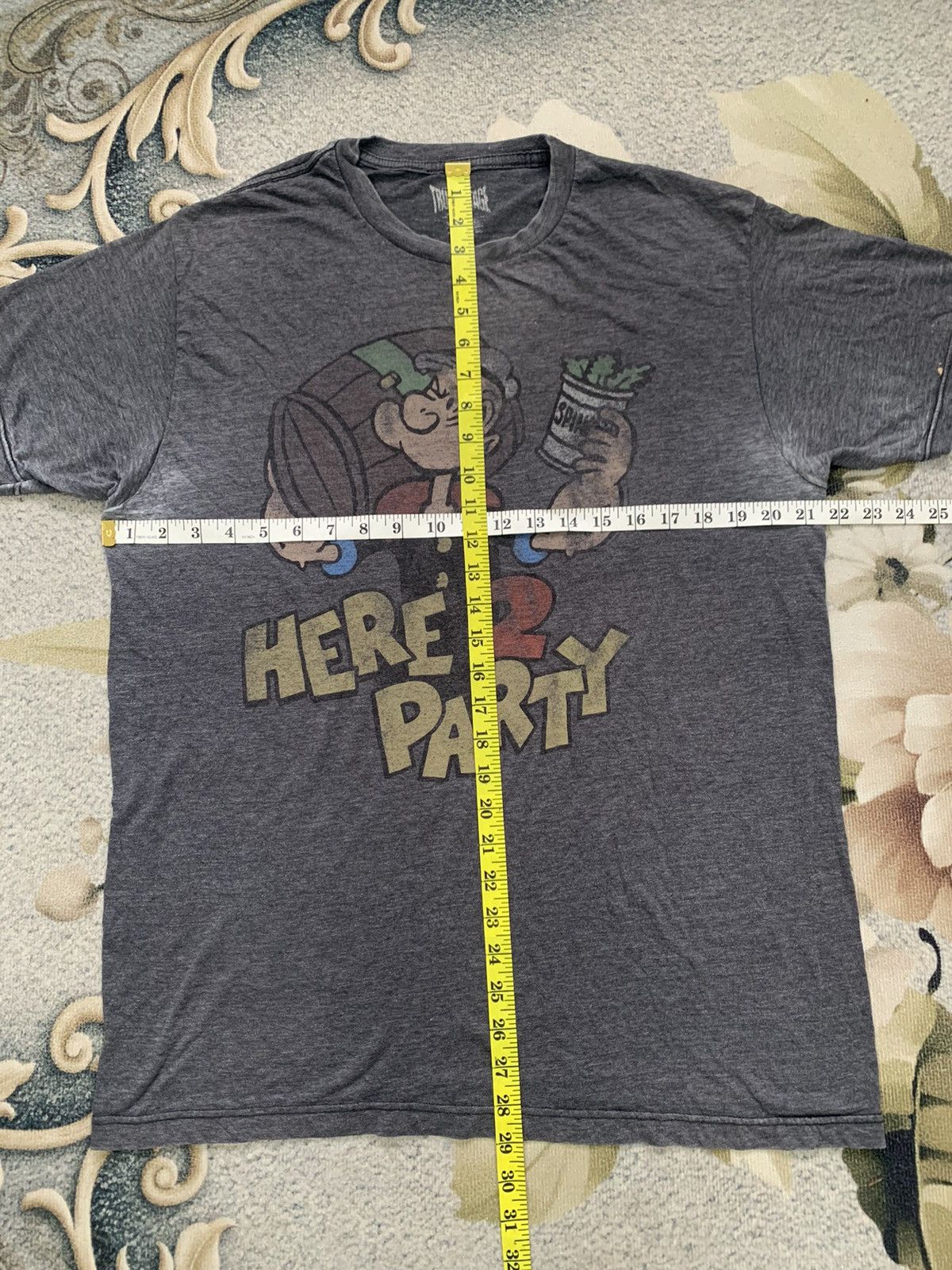Cartoon Network True Vintage Cartoon Popeye Here 2 Party Tee Size US L / EU 52-54 / 3 - 9 Thumbnail