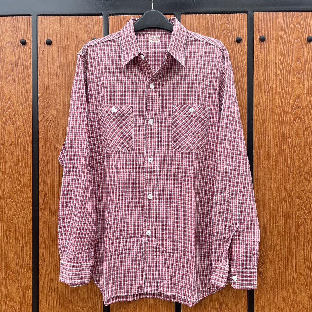 Sugar Cane Sugarcane Plaid Shirt Size US L / EU 52-54 / 3 - 2 Thumbnail