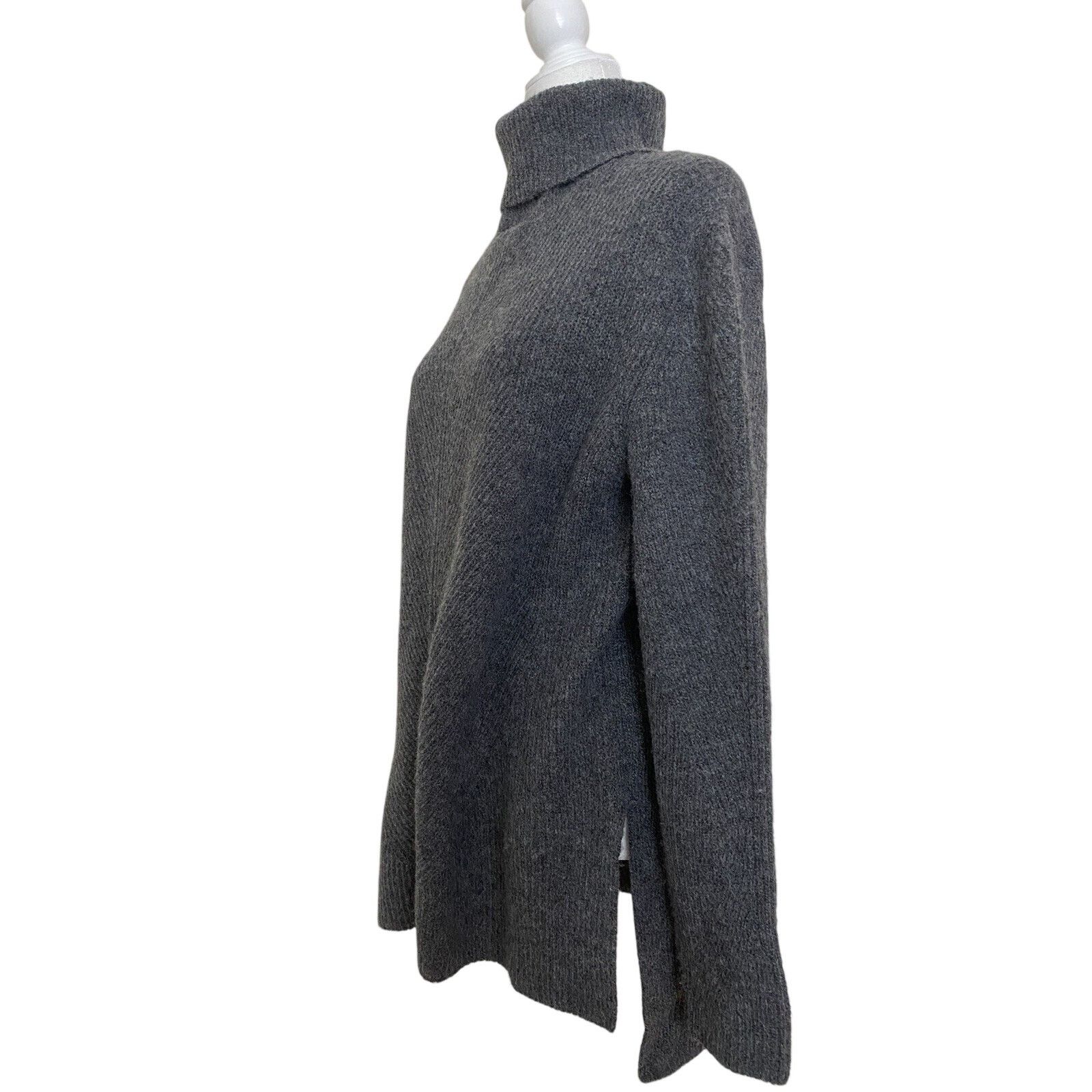 Romeo Gigli Sweet Romeo Abstract rib Turtle neck tunic sizes L A003071 Size L / US 10 / IT 46 - 3 Thumbnail