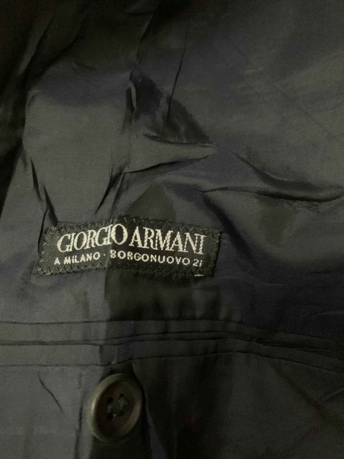 Giorgio Armani Giorgio Armani Borgonouvo Blazer Jacket Size US L / EU 52-54 / 3 - 5 Thumbnail