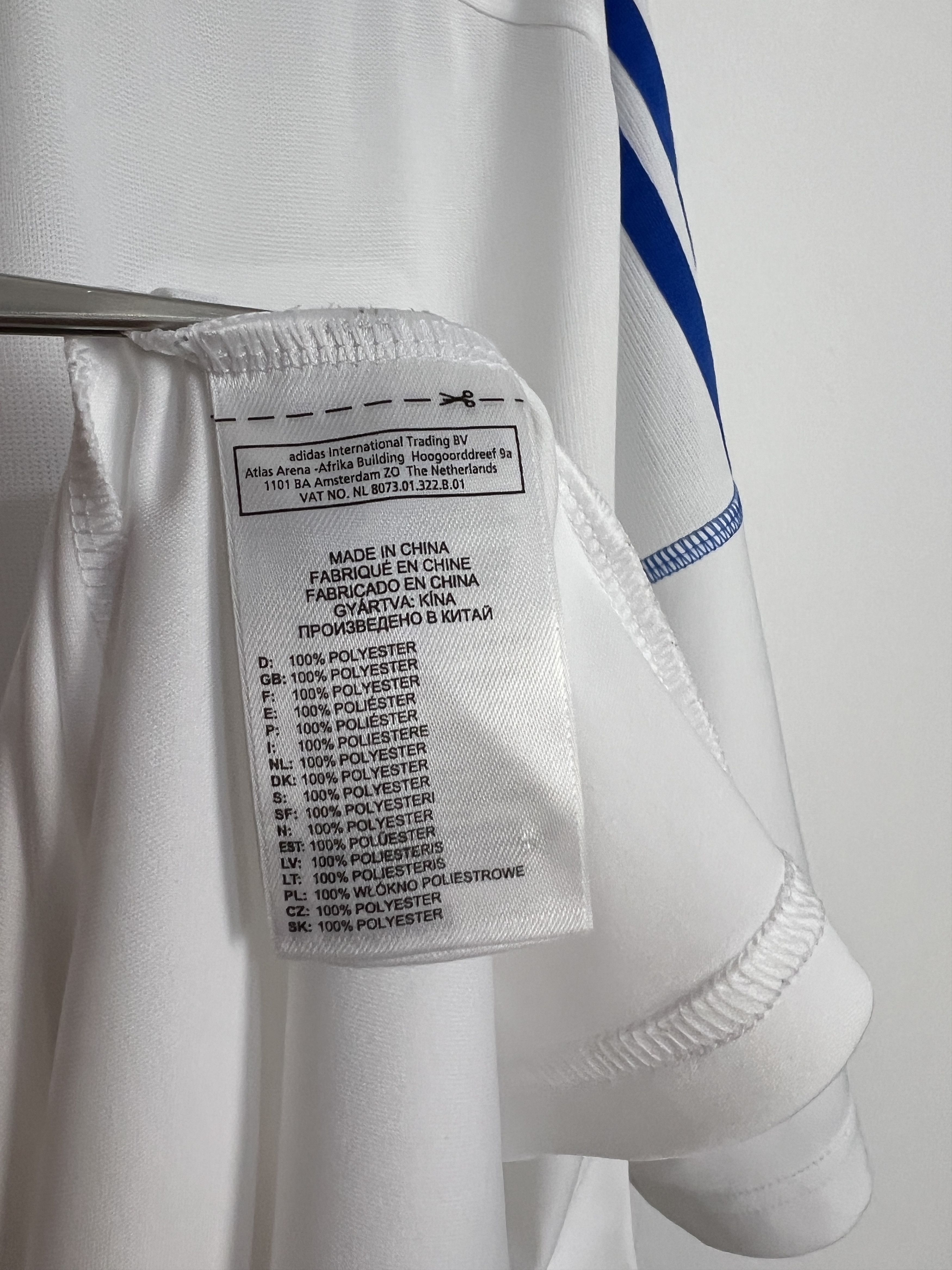 Adidas Greece Home football shirt Soccer National Jersey Trikot Size US XXL / EU 58 / 5 - 7 Thumbnail