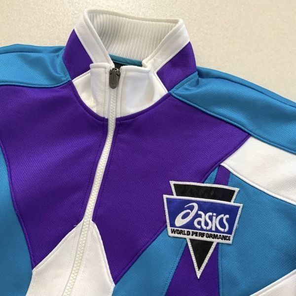 Asics A striking Rare 90s ASICS track jacket Size US M / EU 48-50 / 2 - 6 Thumbnail