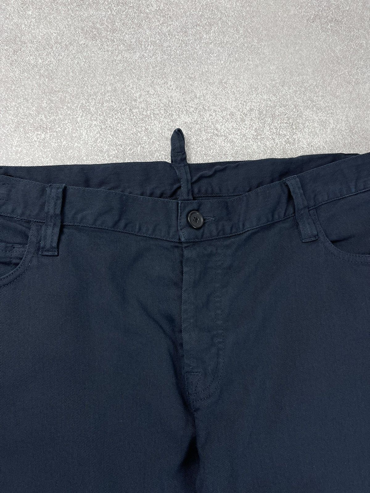 Vintage Maurizio Massimino Selvedge Avant Garde Cotton Pants Size 48 Size US 33 - 5 Thumbnail