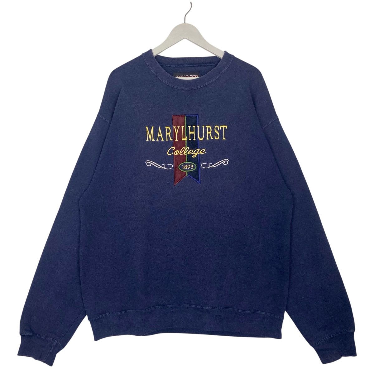 Other Vintage Jansport Crewneck Sweatshirt Big Logo Spellout Blue Size US L / EU 52-54 / 3 - 1 Thumbnail