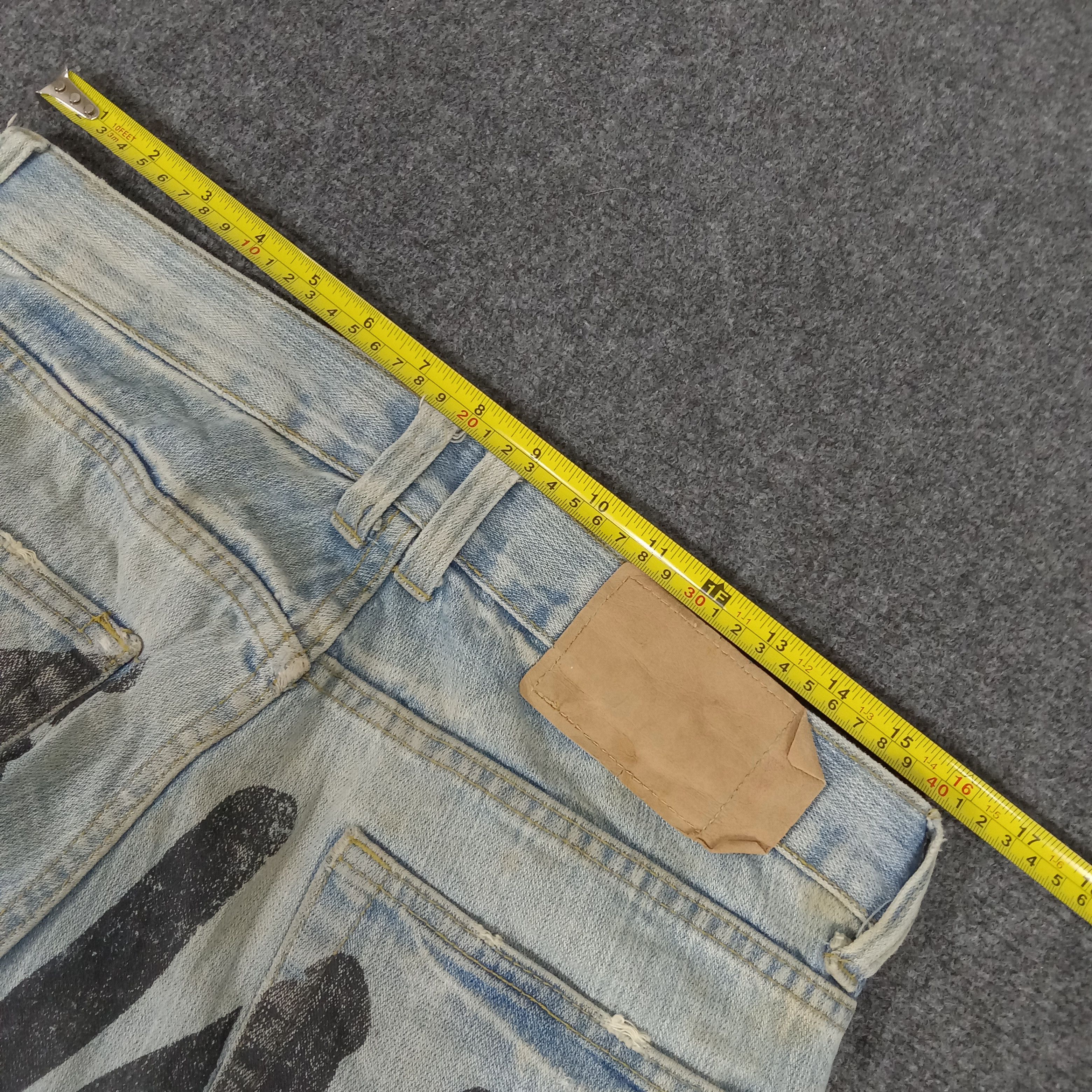 If Six Was Nine × Japanese Brand × Vintage Point Loma Japanese Brand Art Rising Denim Jeans Size US 32 / EU 48 - 11 Thumbnail