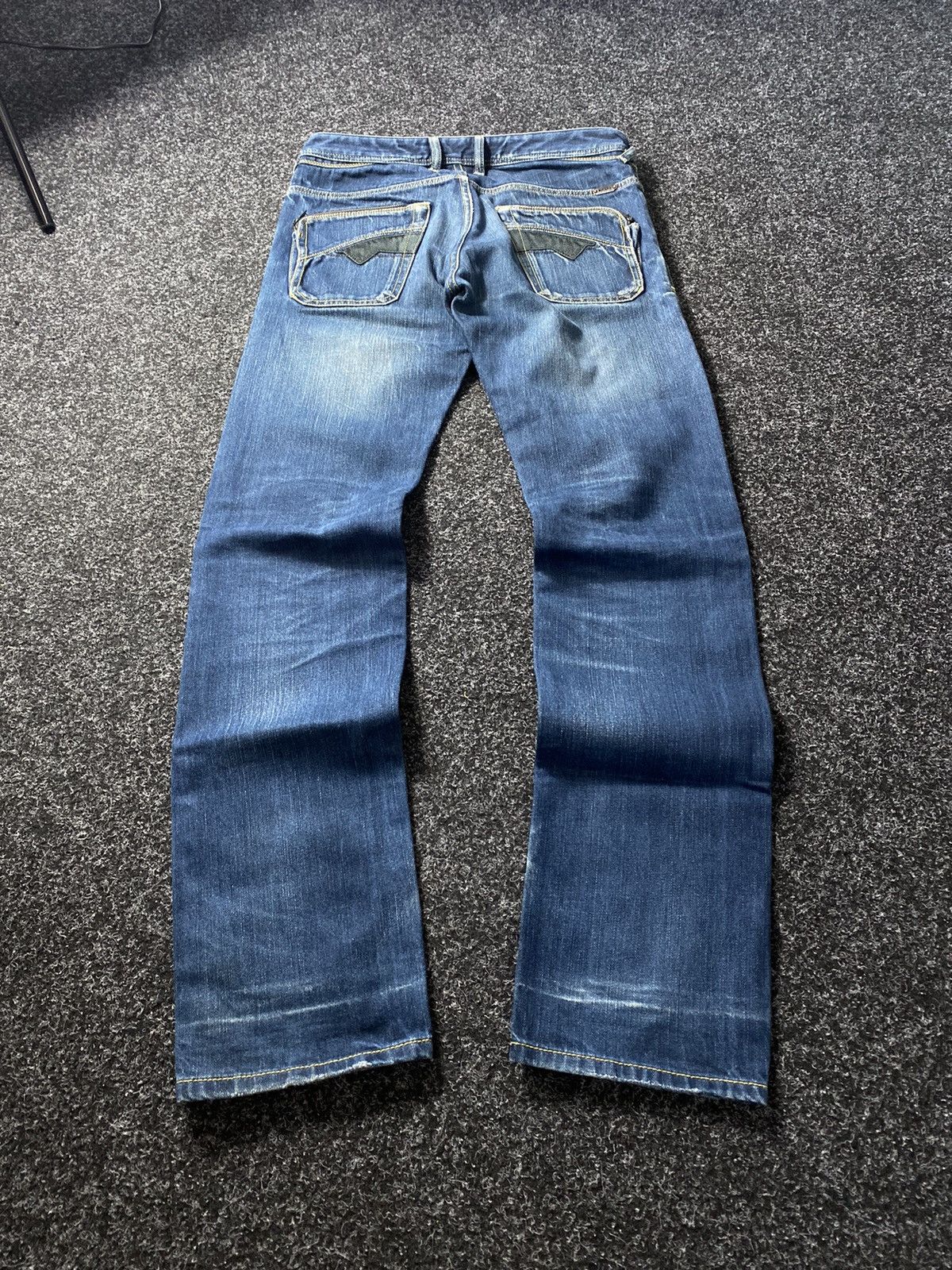 20471120 × Diesel 🔥Diesel Punk Gothic Opium Vntg Mens Denim Jeans DESIGNER Size US 29 - 2 Thumbnail
