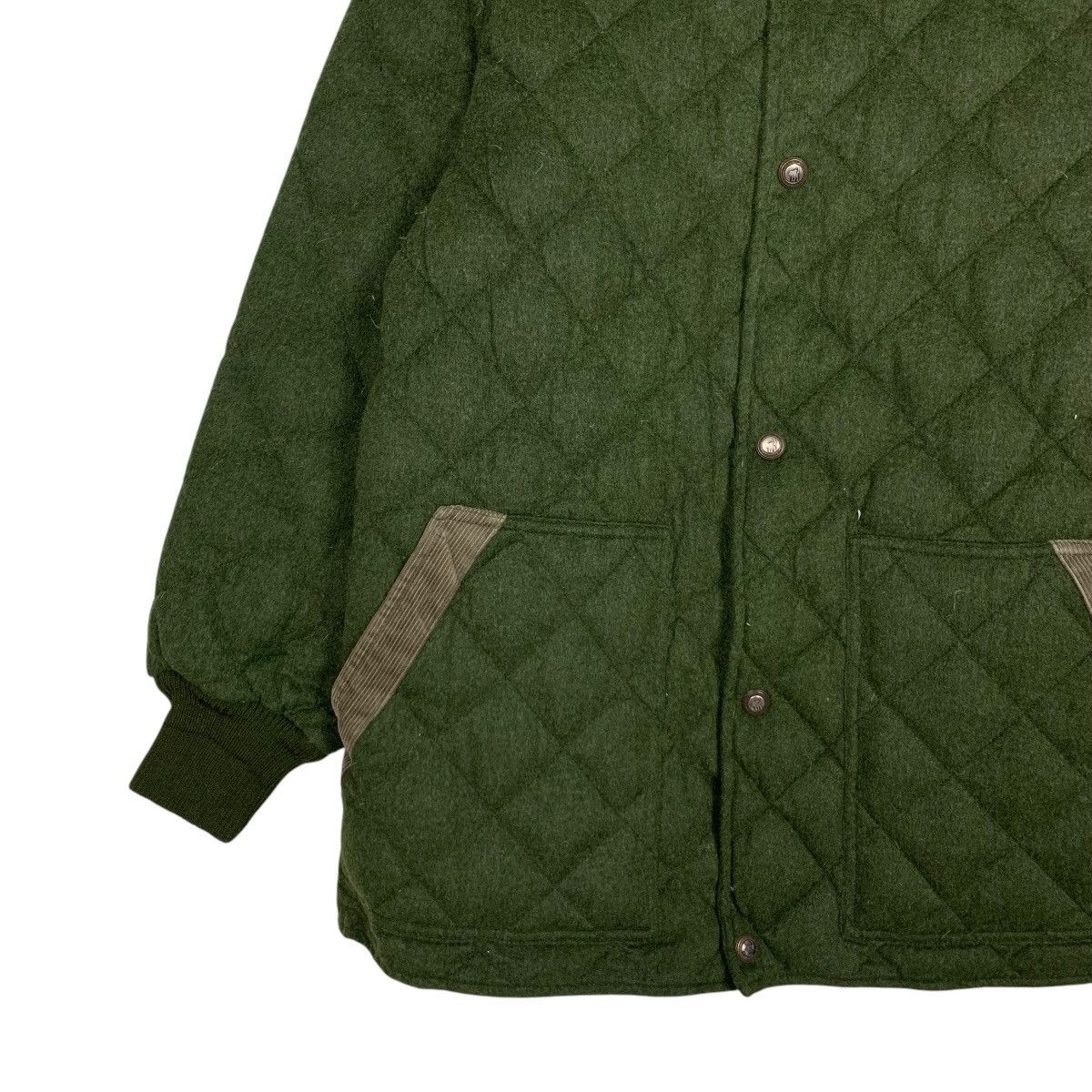Vintage CIESSIE PLUMINI Tiroler Loden Quilted Down Jacket #2808-C127 Size US S / EU 44-46 / 1 - 5 Thumbnail