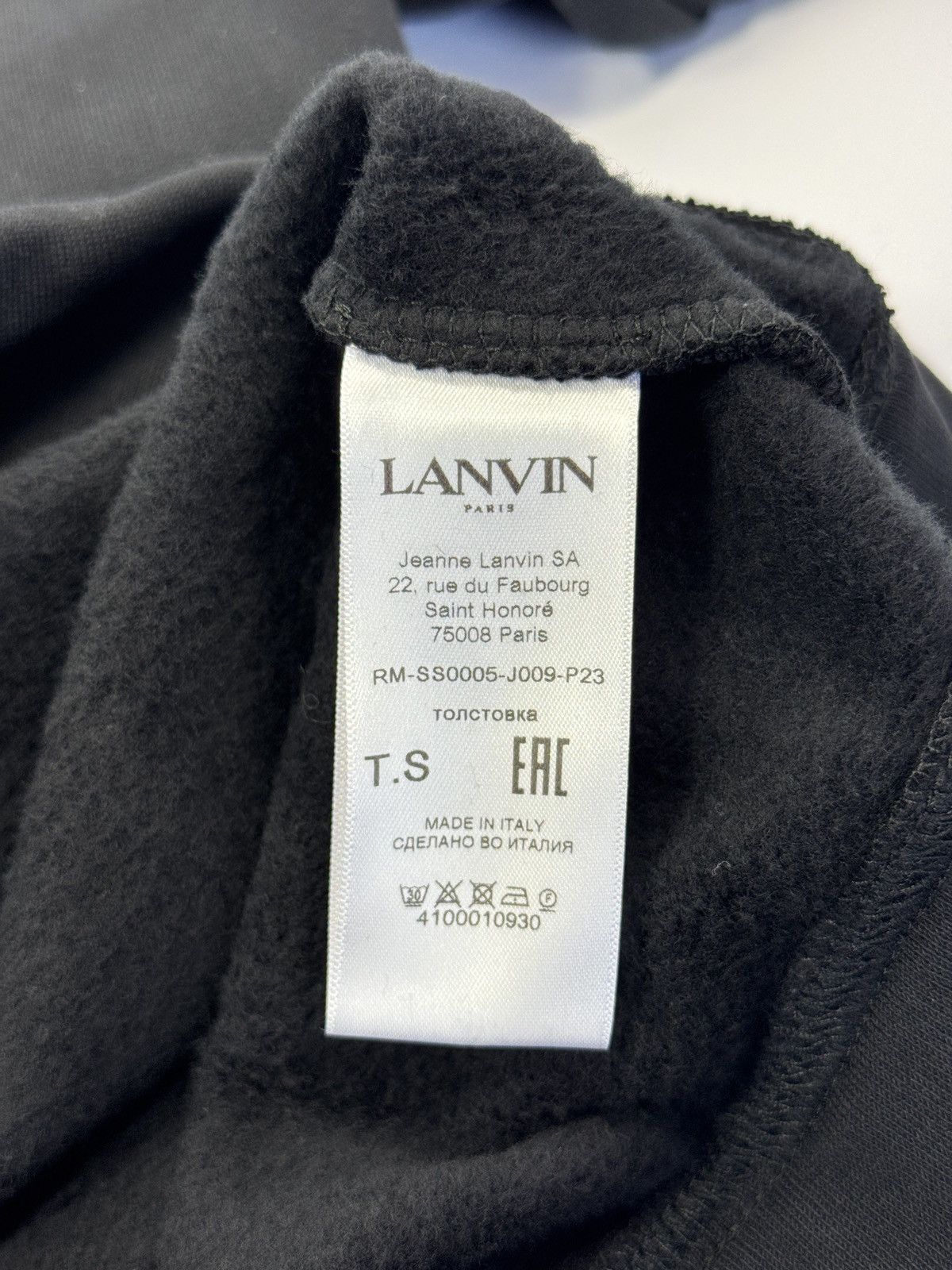 Lanvin FELPA PRINT OVERSIZED SWEATSHIRT Size US S / EU 44-46 / 1 - 7 Thumbnail